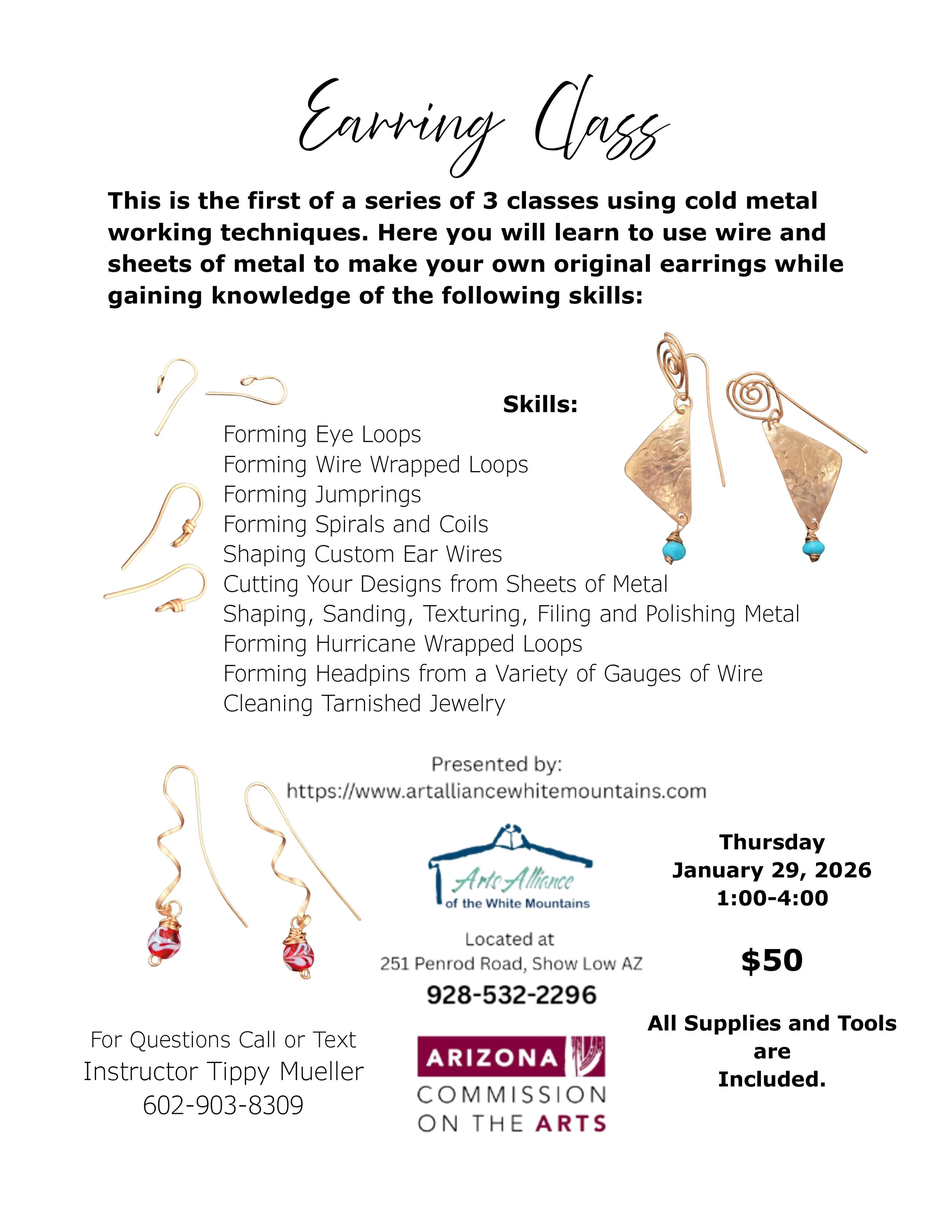 Earrings Class