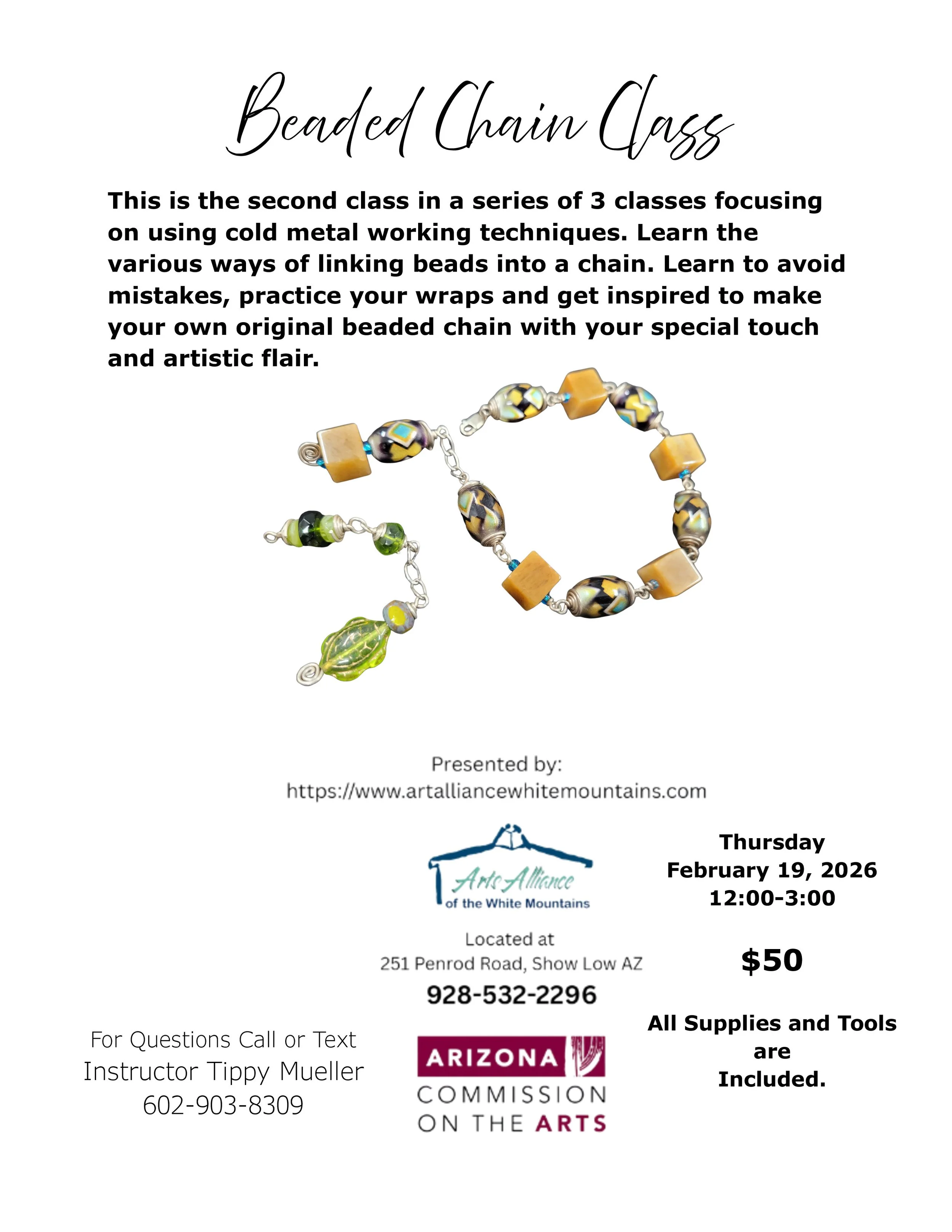 Beaded Chain Class