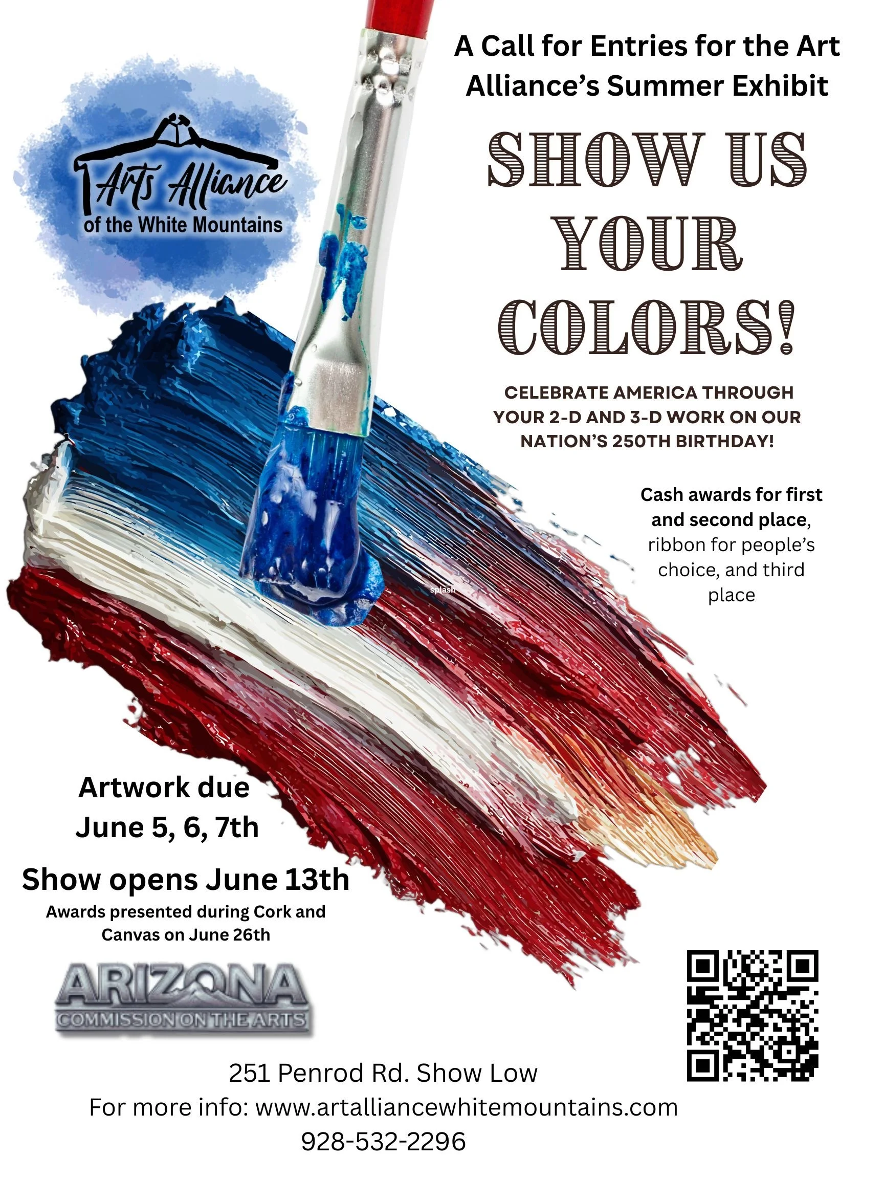 Show Your Colors Art Show-Call to artists