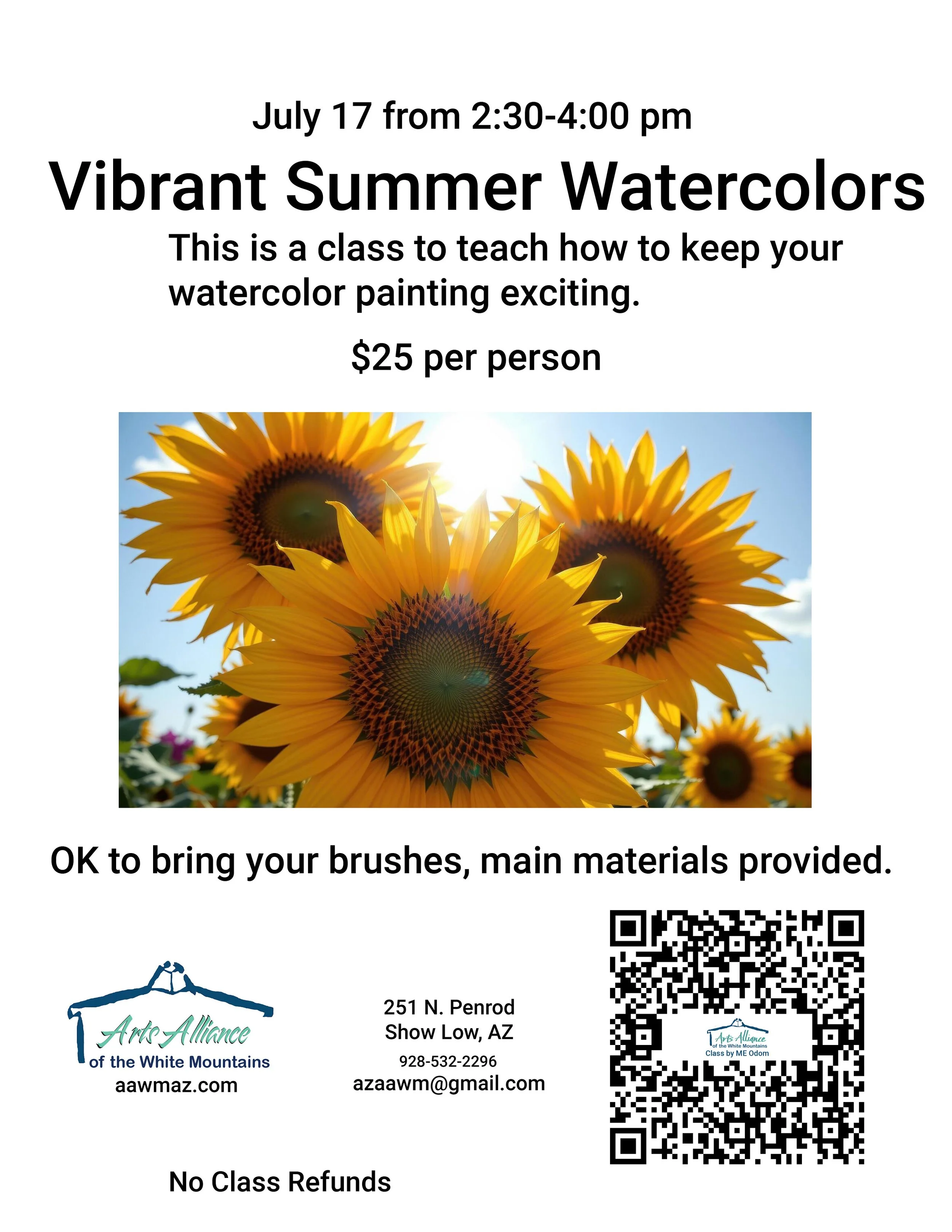 Vibrant Summer Watercolors