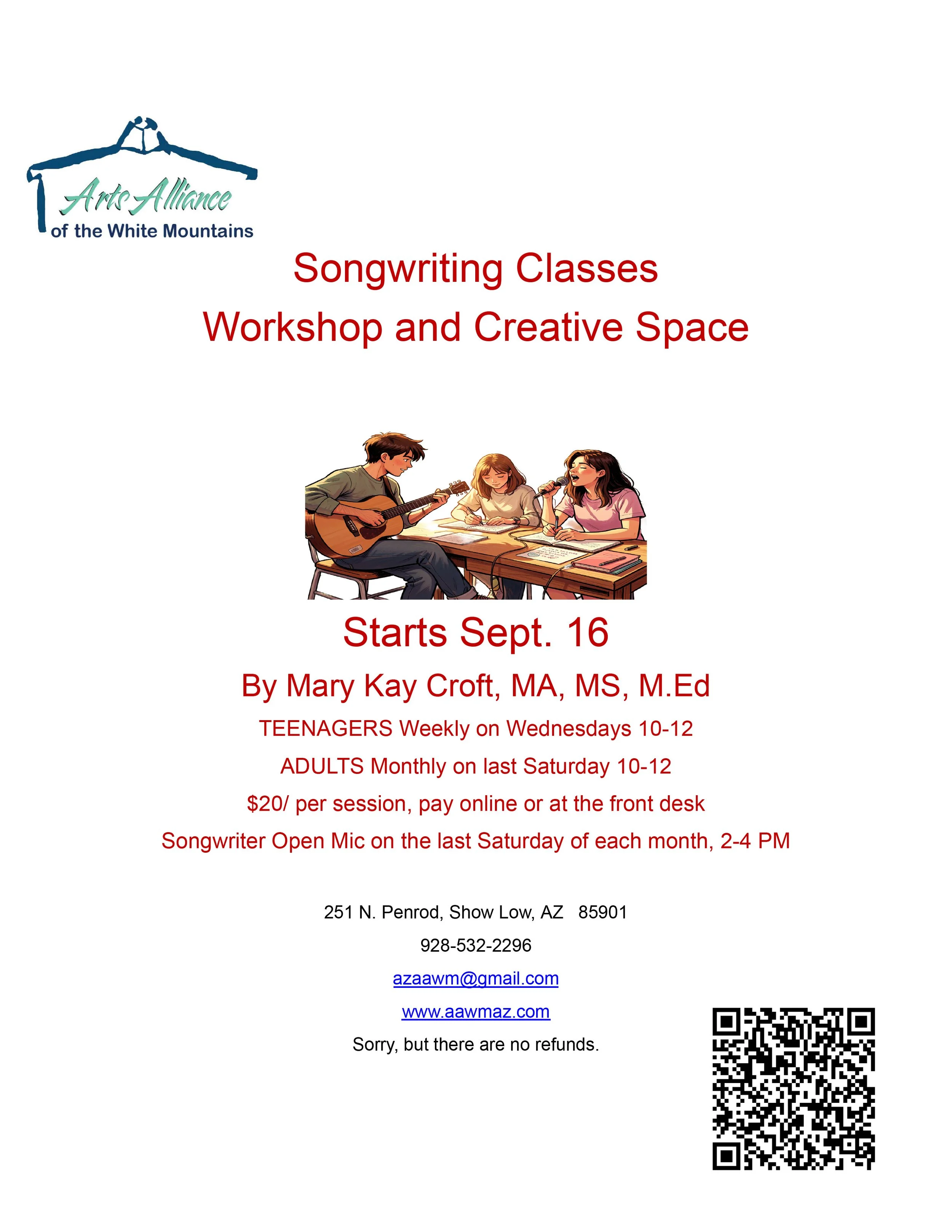 Songwriting for Teenagers 