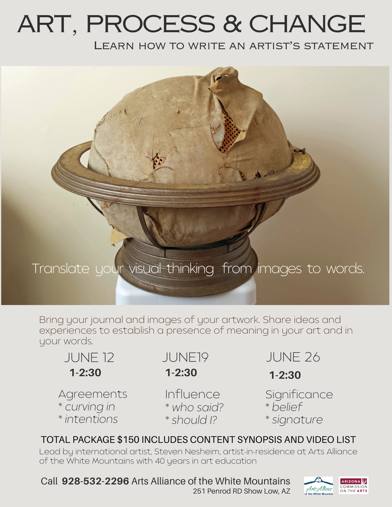 Art, Process & Change: Learn How to Write an Artist's Statement