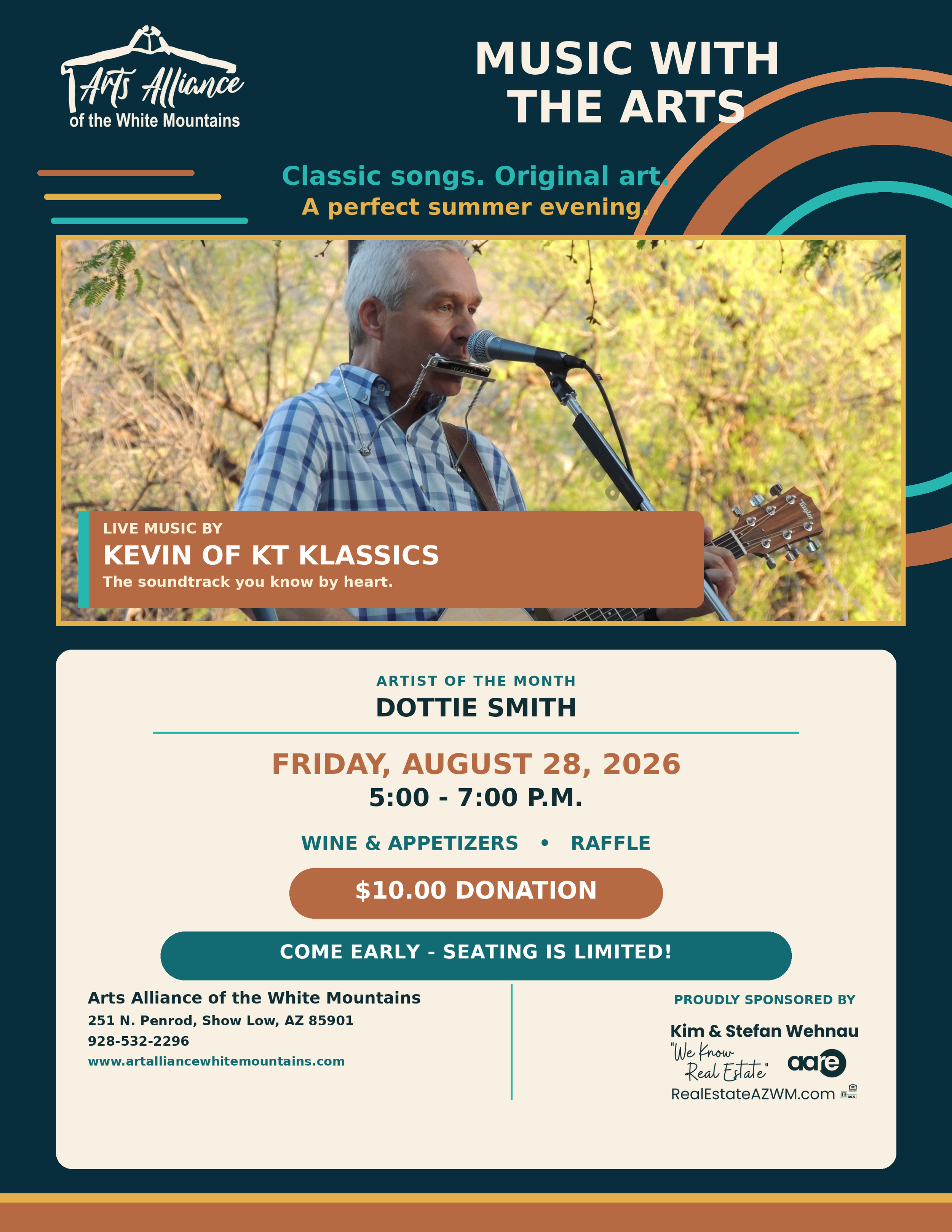 August Music with the Arts