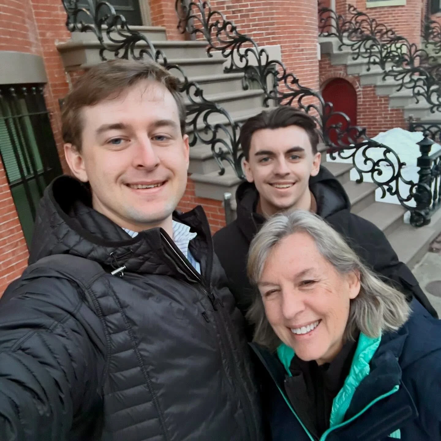 Boston with my guys. ❤️