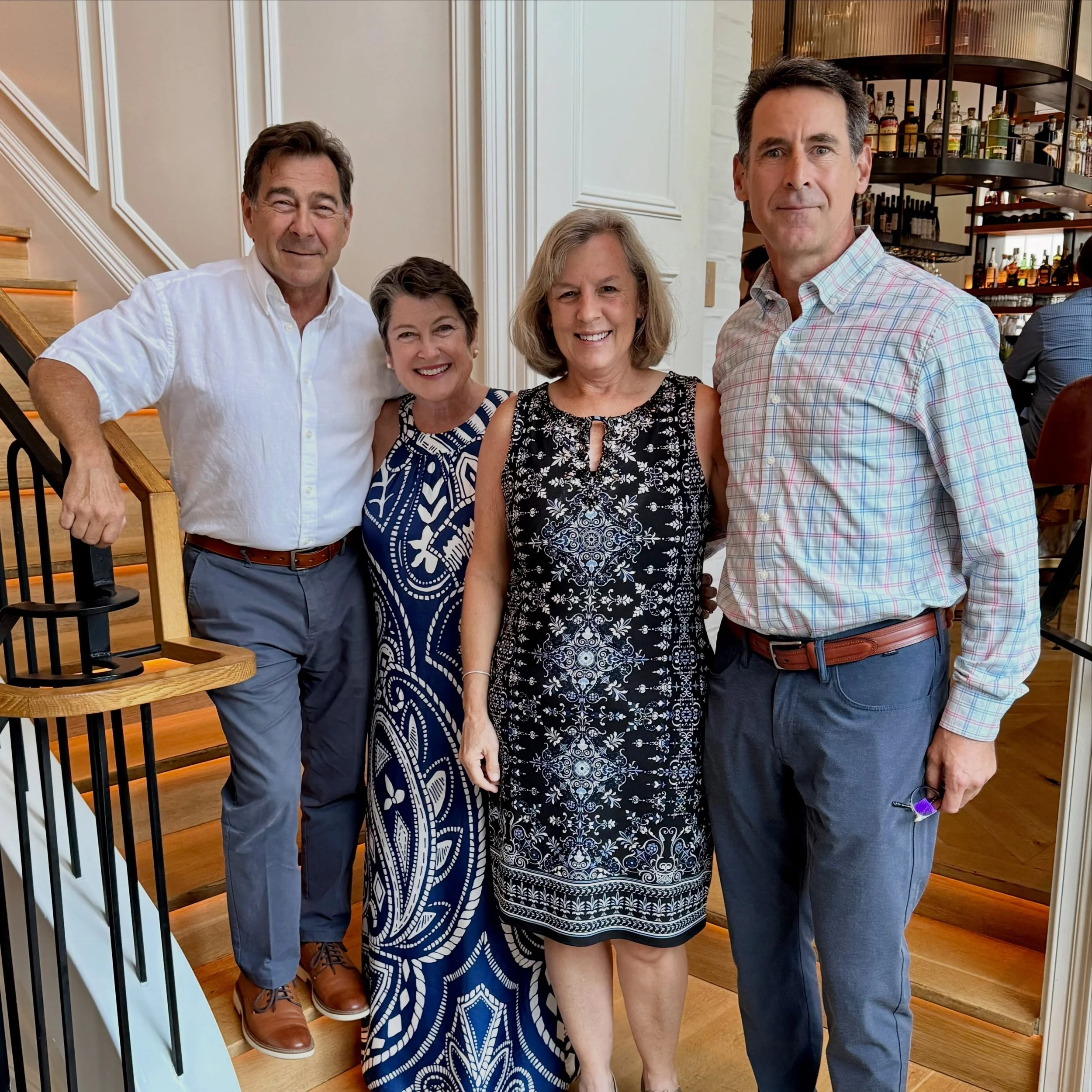 It was a great Big 6-0 Birthday complete with lots of birthday wishes from near &amp; far&hellip;.A few special gifts and topped off with a great dinner @sorelle_chs with our dear friends Andy and @mbhillbreaux . I&rsquo;m a very lucky girl. 🎂❤️🌻