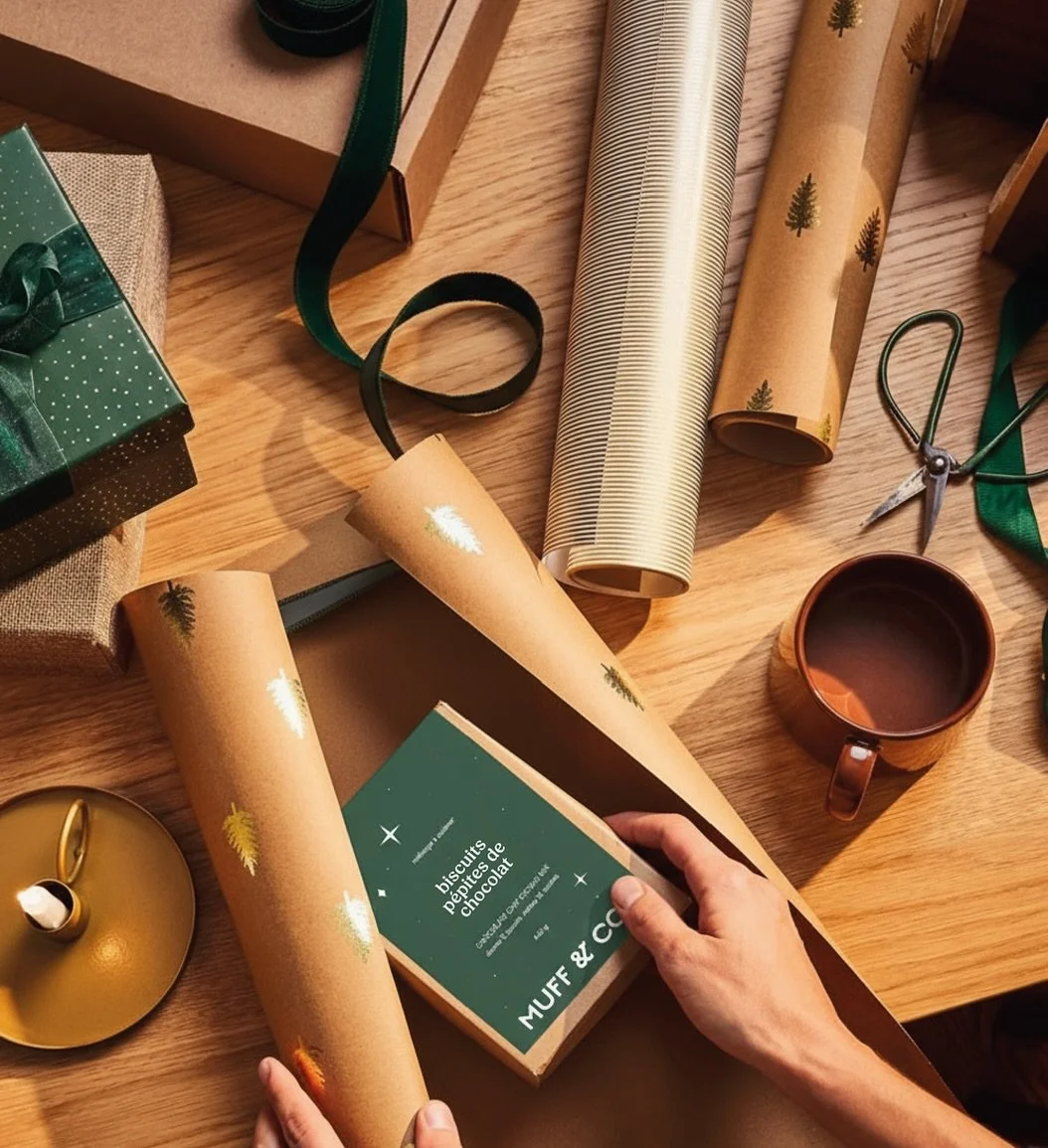 🩵✨ Une douce attention pour le Black Friday ✨🩵

Chez Muff &amp; Co, on aime les choses simples : de bons ingr&eacute;dients, une cuisine qui sent le muffin chaud, et des petits gestes qui font plaisir 🧁

Pour le Vendredi Fou, on vous offre 15 % de