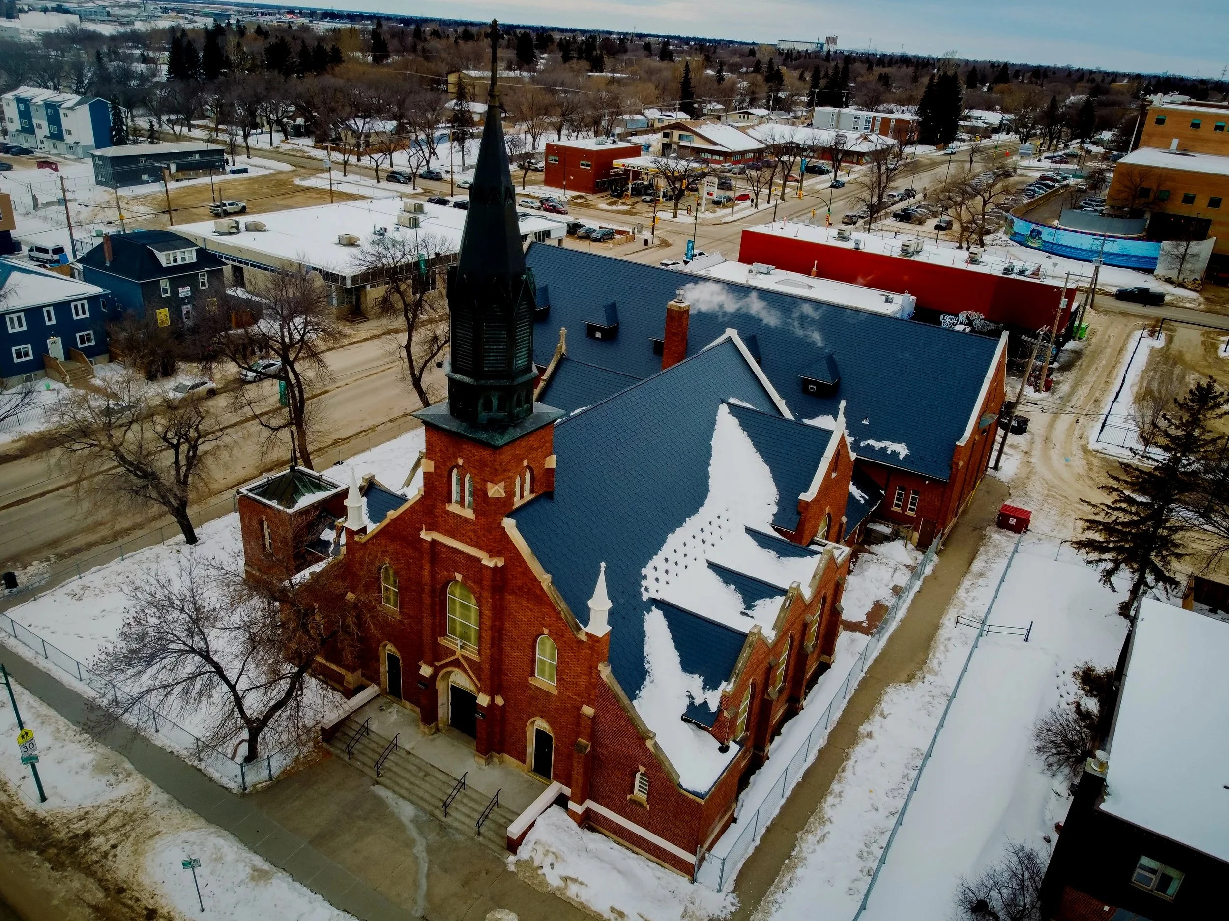 St. Mary's 3/4 entrance photo
