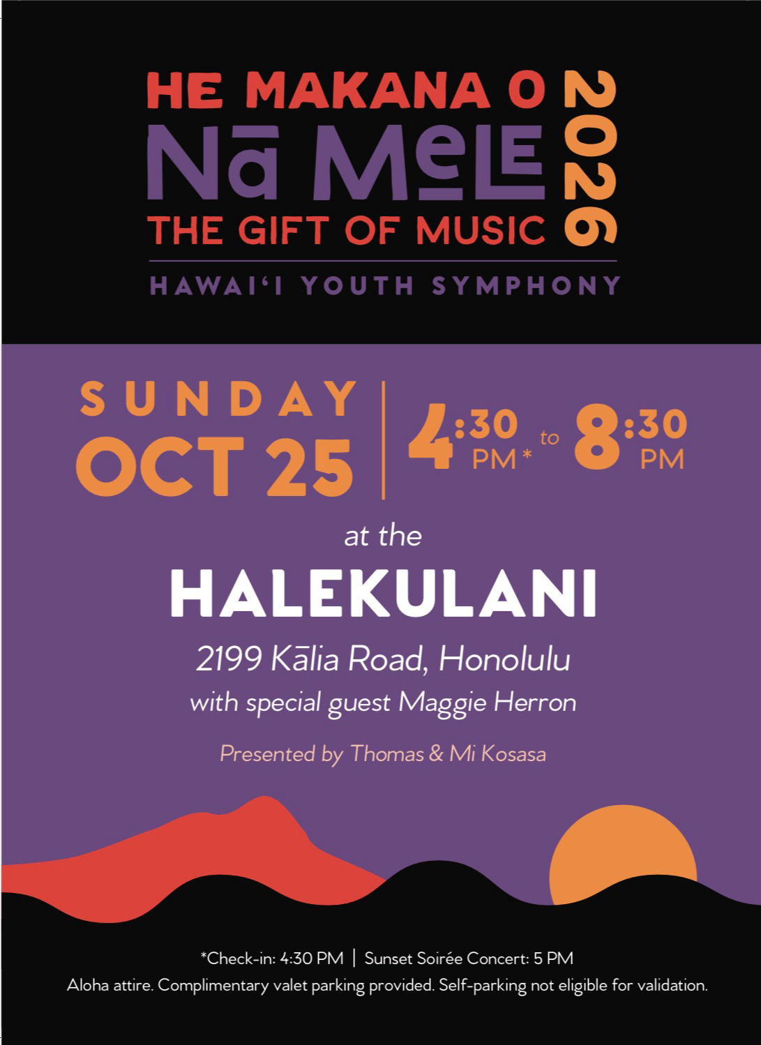 Hawai‘i Youth Symphony at He Makana O Nā Mele 2026