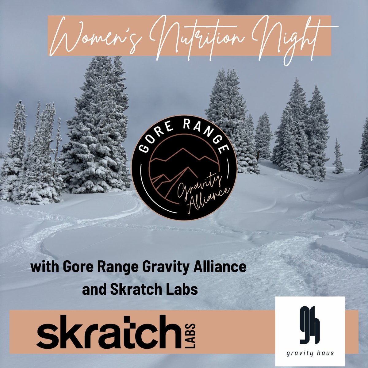 Women's Nutrition Night with Skratch Labs at Gravity Haus Breck