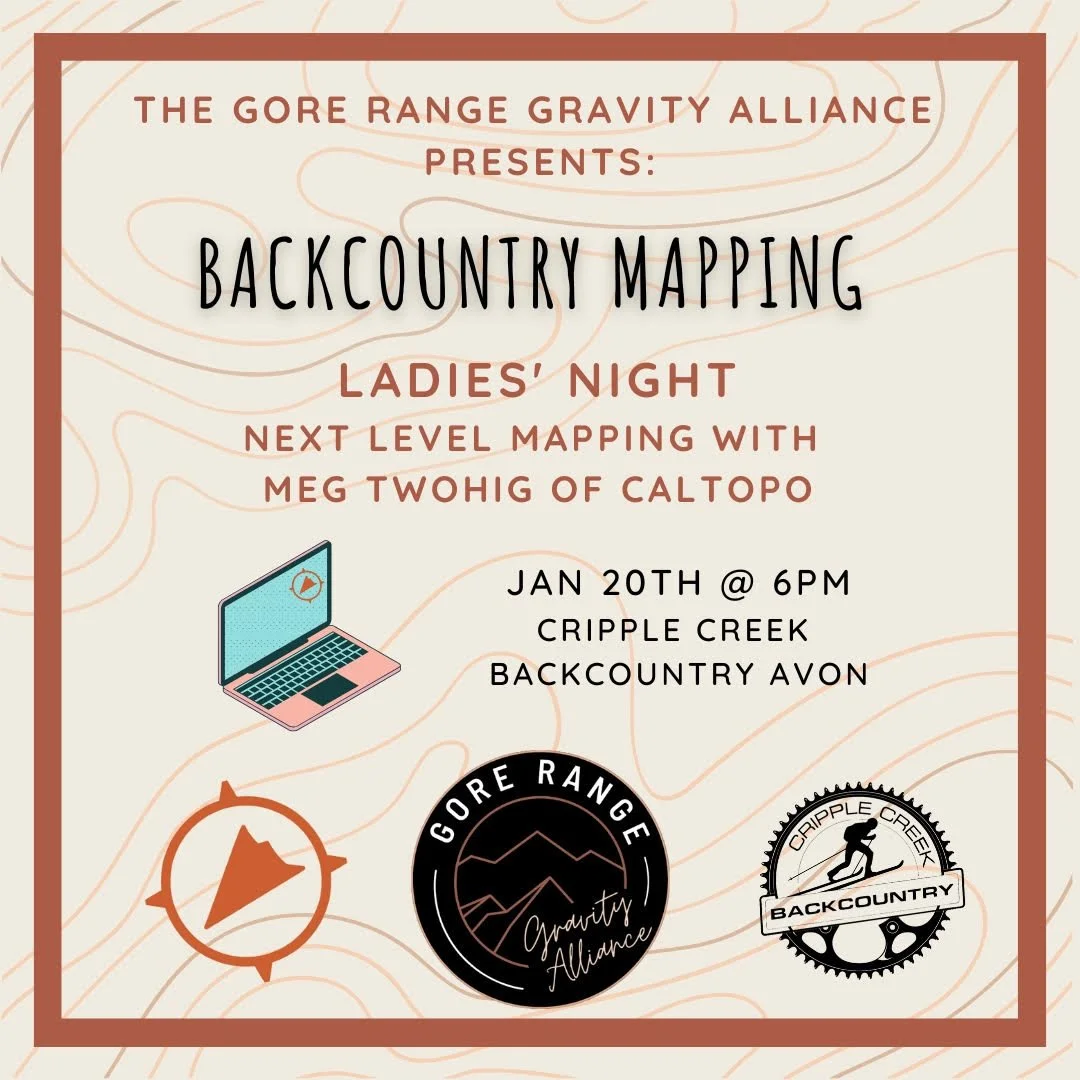 Ladies' Mapping + Route Planning for Backcountry Users