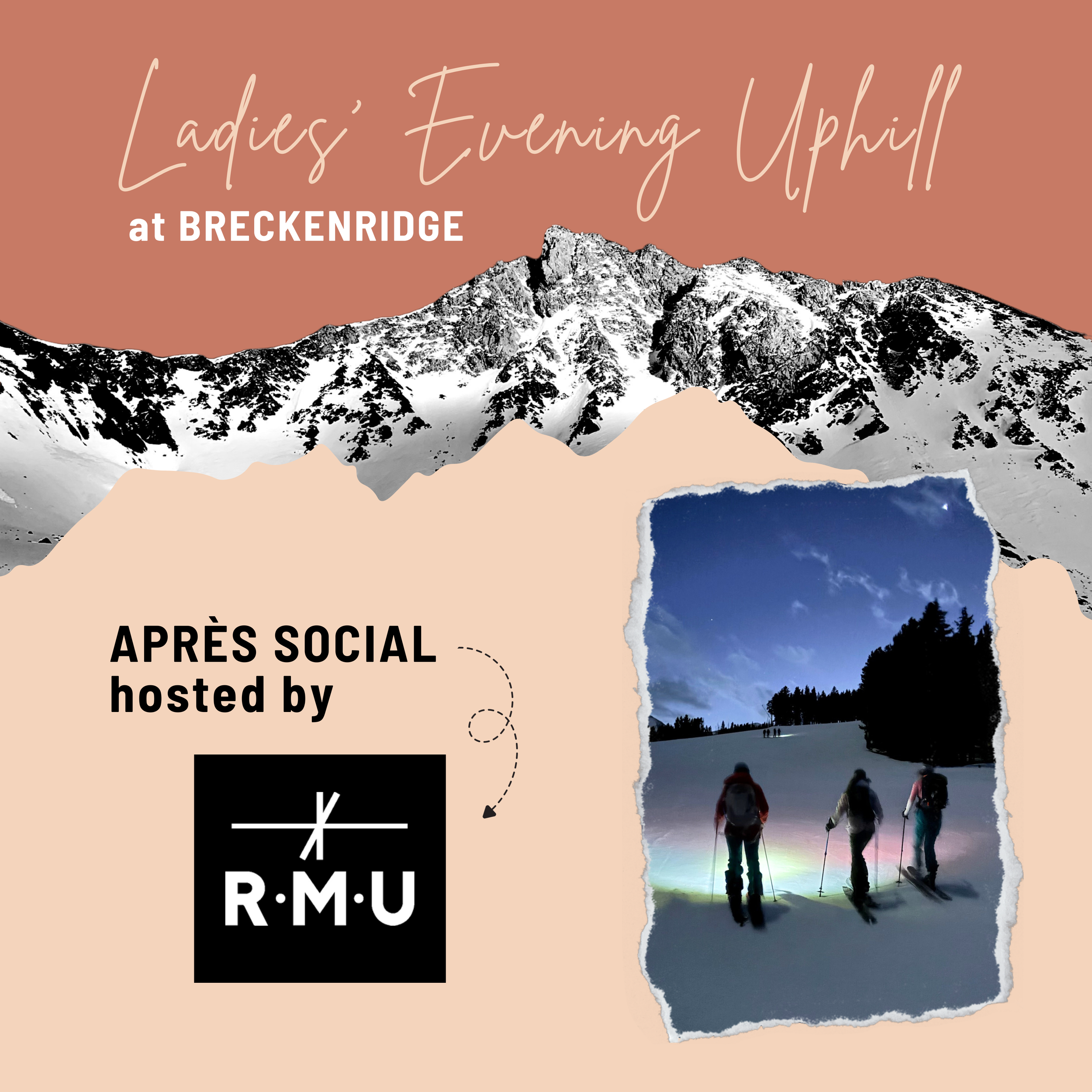 Breck Ladies' Uphill Meetup, Apres Hosted by RMU!