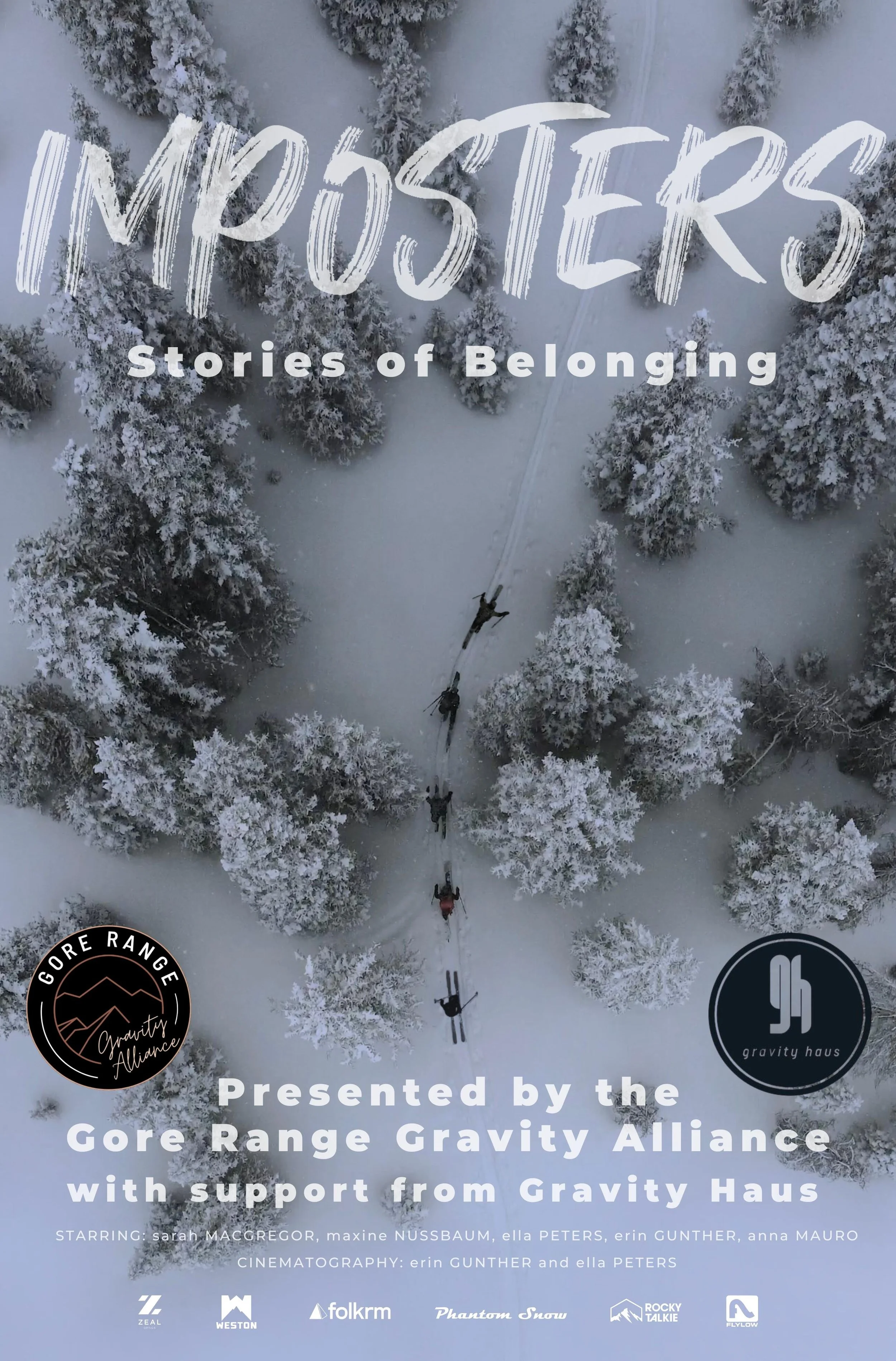 GRGA Showing of “Imposters” Ski Film with Support 