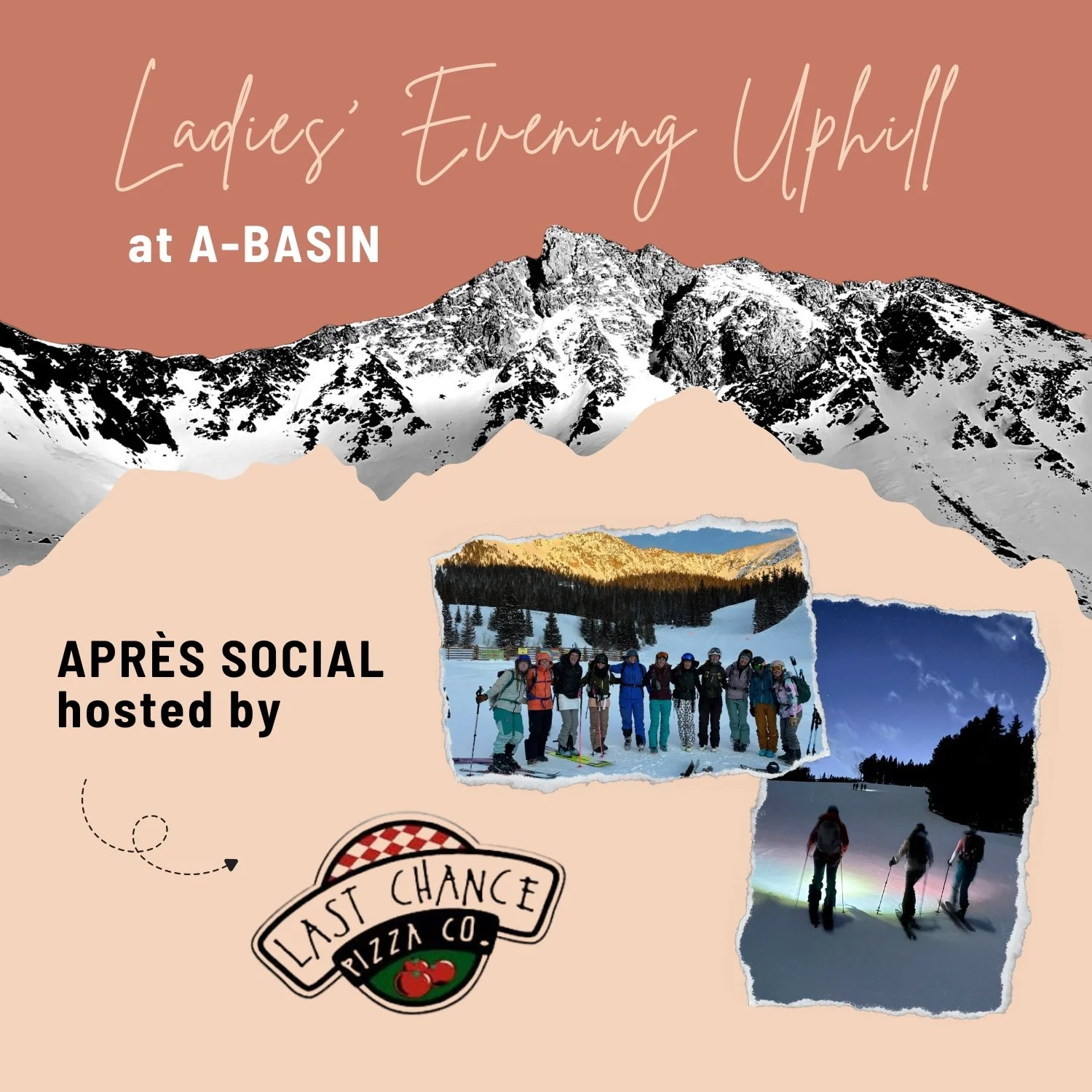 A-Basin Ladies' Uphill Meetup, Apres Hosted by Last Chance Pizza!