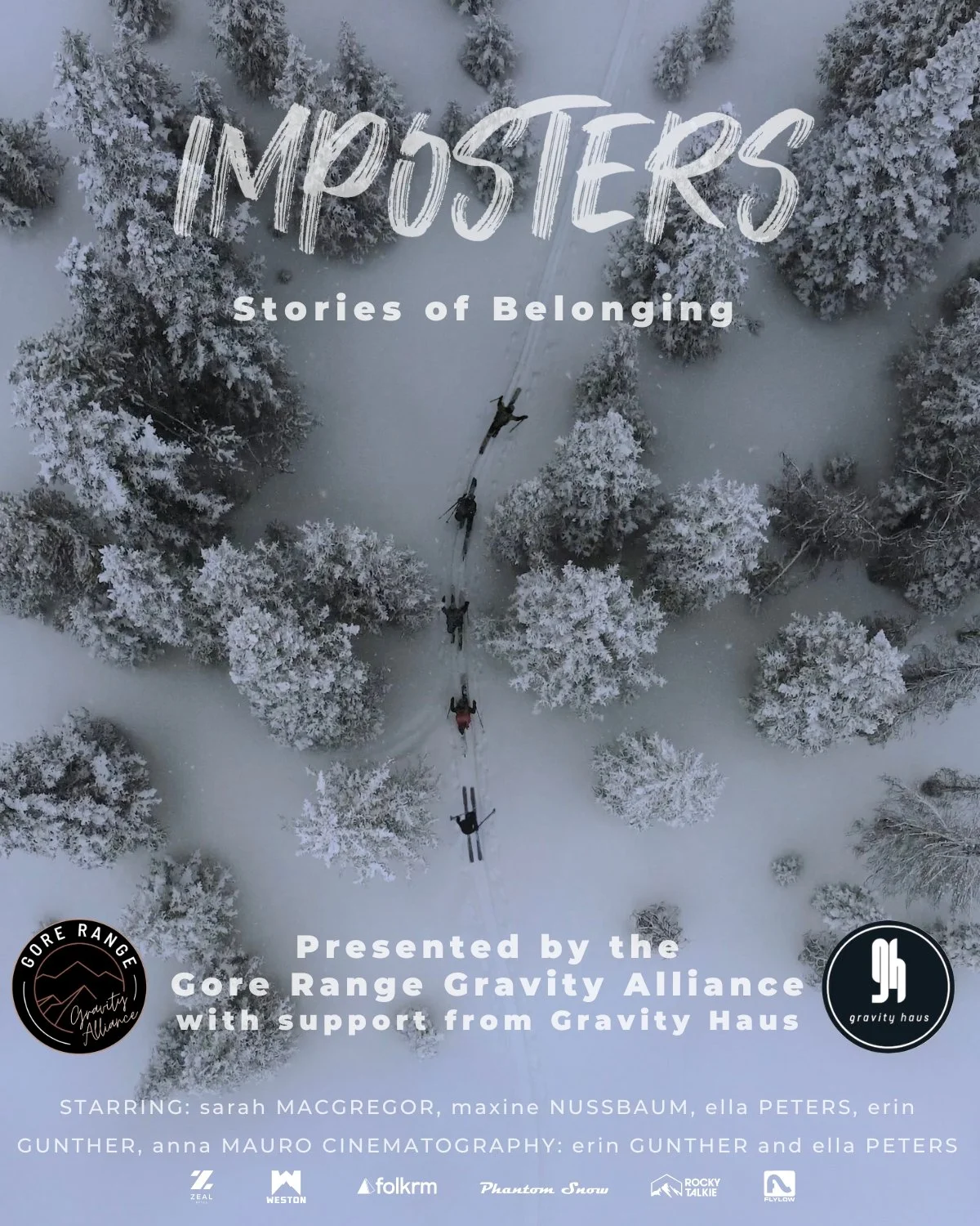 GRGA Showing of “Imposters” Ski Film with Support 