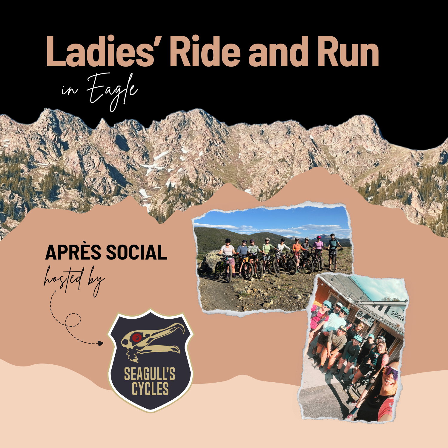 Eagle County Mountain Bike Ride + Trail Run, Apres Social Hosted by Seagull’s Cycles!