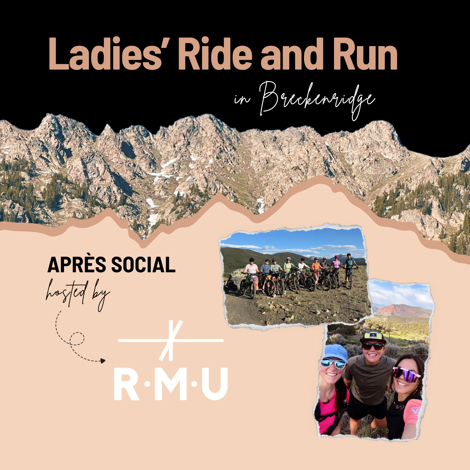 Breckenridge Mountain Bike Ride, Trail Run, + Run/Walk, Apres Hosted by RMU Breckenridge!