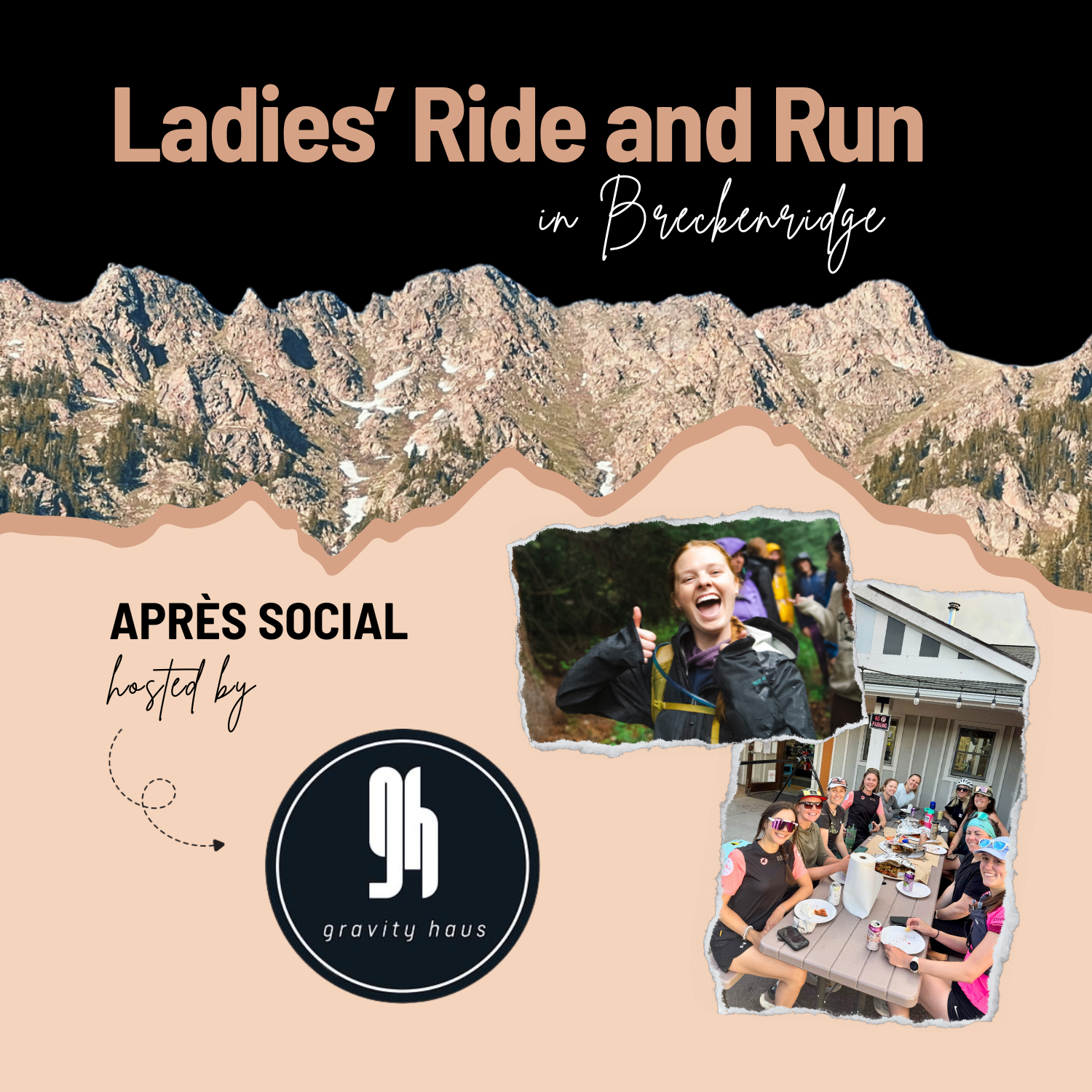 Breckenridge Mountain Bike Ride, Trail Run, + Run/Walk, Apres Social Hosted by Gravity Haus!