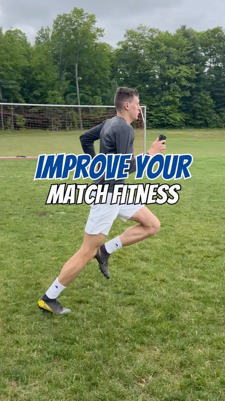 Improve Your Match Fitness
Need to improve 📈 your fitness 🏃‍♂️ then do this drill ⬇️
Start on the 18 yard box 📦 and you have 15 seconds ⏱️ to run to the other side of the box and back. You’re going to rest for 30 seconds ⏰ and that co