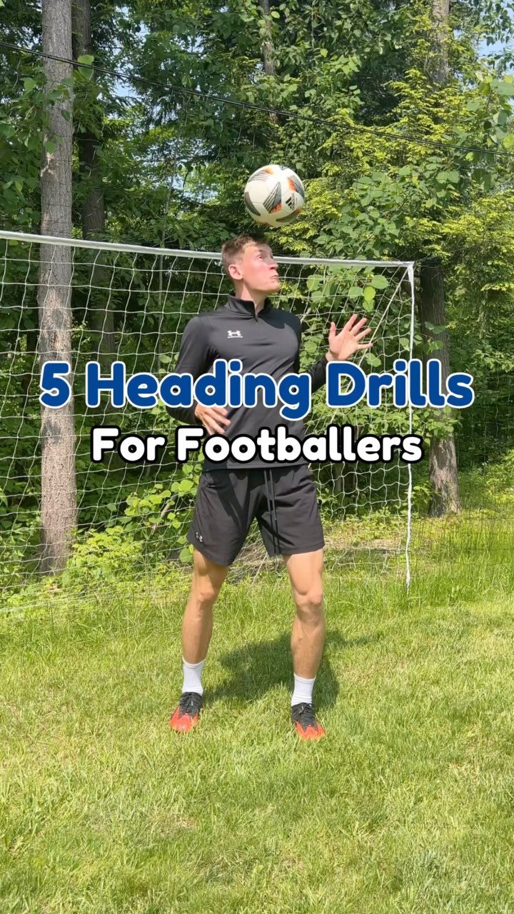 5 Heading Drills For Footballers
Heading the ball ⚽️ is a skill 🌟 not enough players practice and if you’re one of them here are 5️⃣ drills you can start adding ➕ to your training sessions:
1️⃣. Partner Juggling With Only Your Head
2️⃣. Def