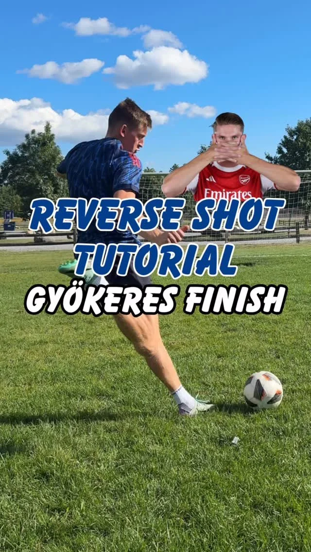 Reverse Shot Tutorial - Gyökeres Finish
Let’s break down ☑️ how to do the reverse shot 💥 which is the same technique 💫 Viktor Gyökeres used to score his first goal for @arsenal
1️⃣. Approach the ball at an angle
2️⃣. Use the inst