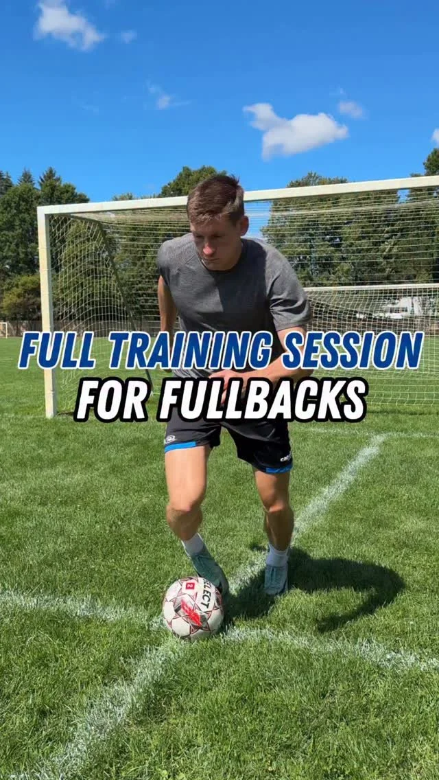 Full Training Session For Fullbacks
Here’s what a full training session ⚽️ looks like for me as someone who plays fullback 💫 while wearing my @teamvktry insoles💥
1️⃣. Triangle Agility: 5 mins ⏰
2️⃣. Dribble Turn Pass: 10 mins ⏰
3️⃣. Crosse