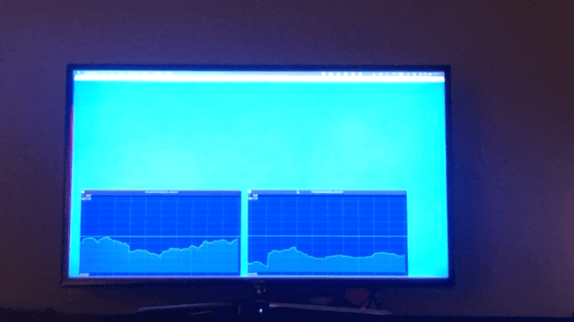Controlling backlight with brainwaves in realtime