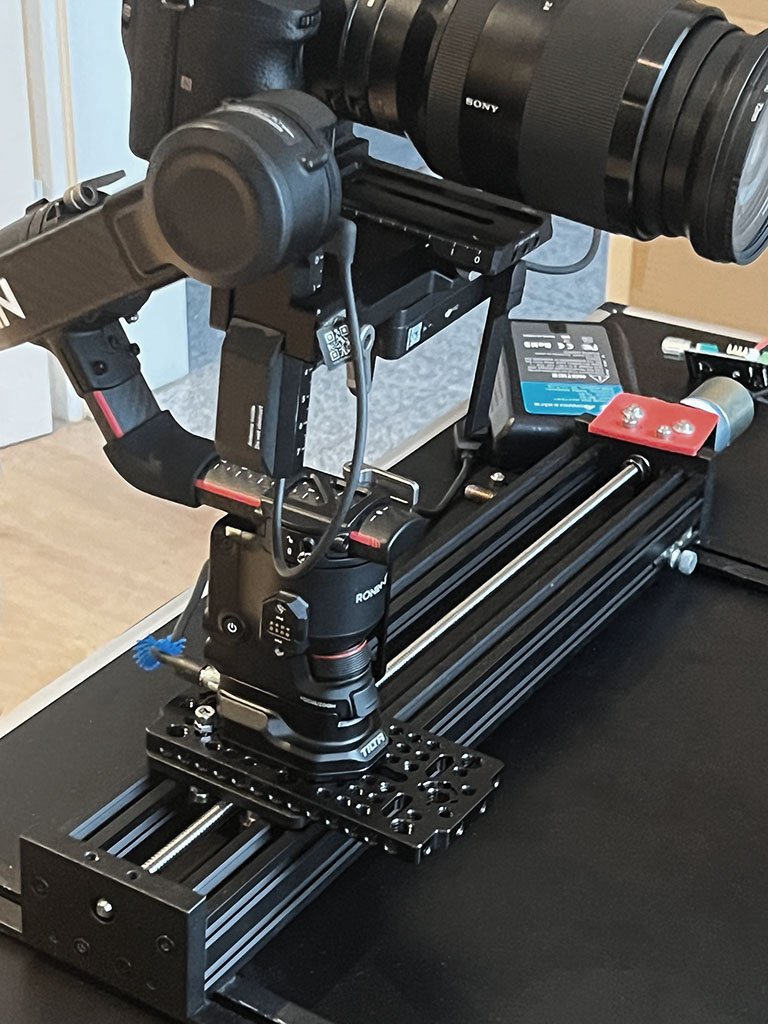 Developing my own high precission rail system for remote controlled macroscopic videography