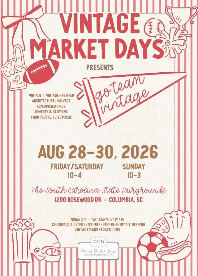 Vintage Market Days of midlands Upstate 
