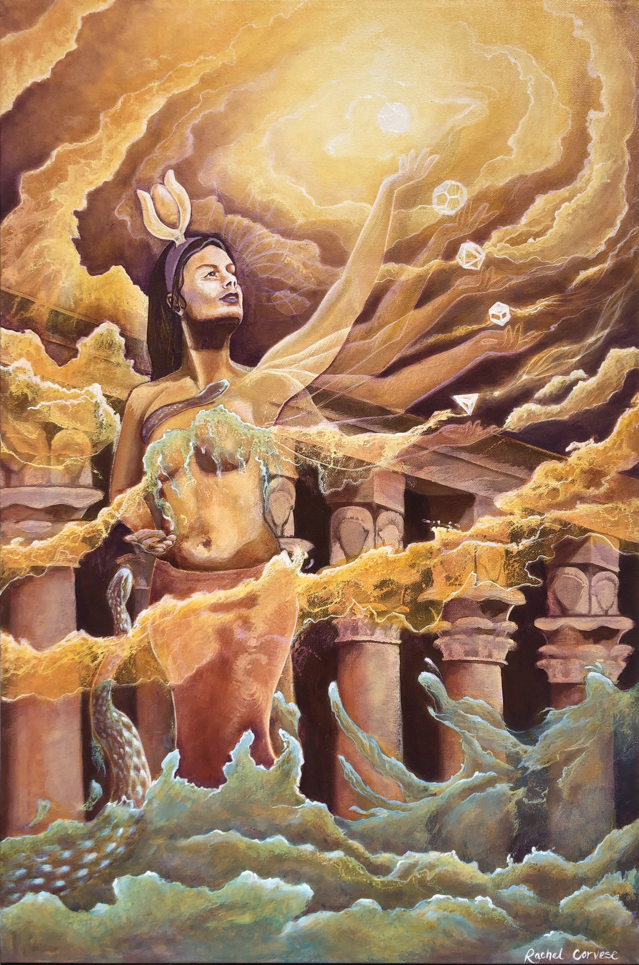 "Lady of the Storm" LE Canvas Print