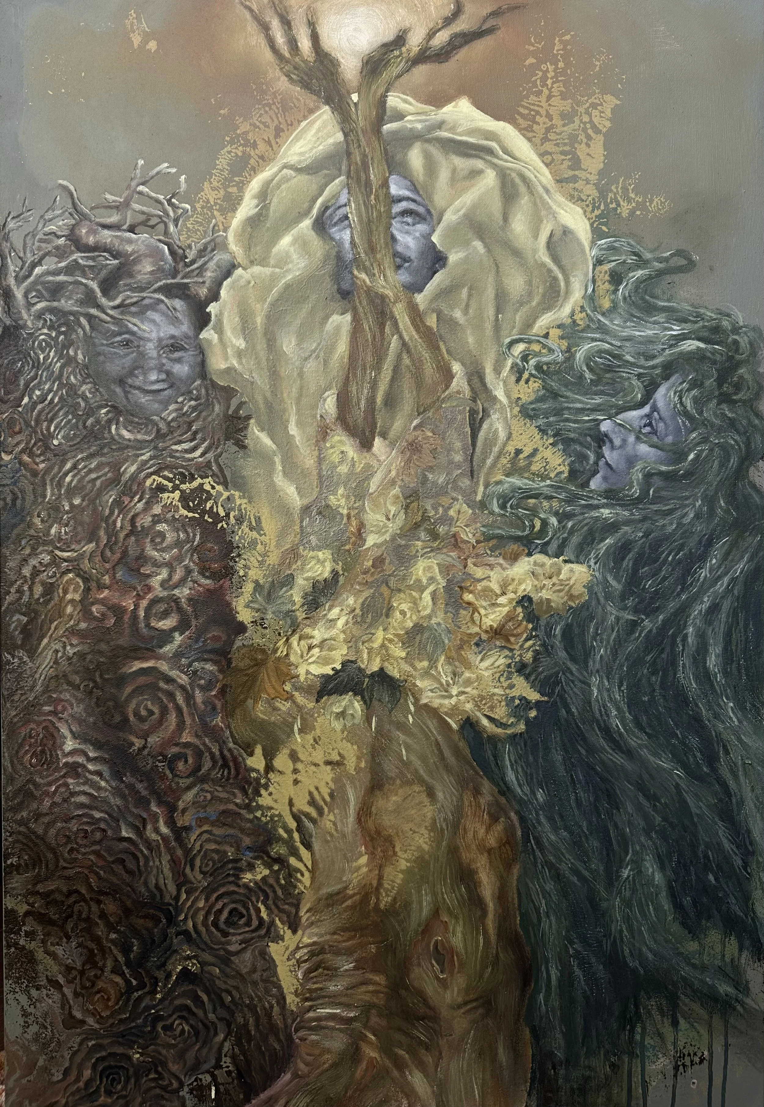 COMMUNE, oil on linen, 24"x36" (2026)