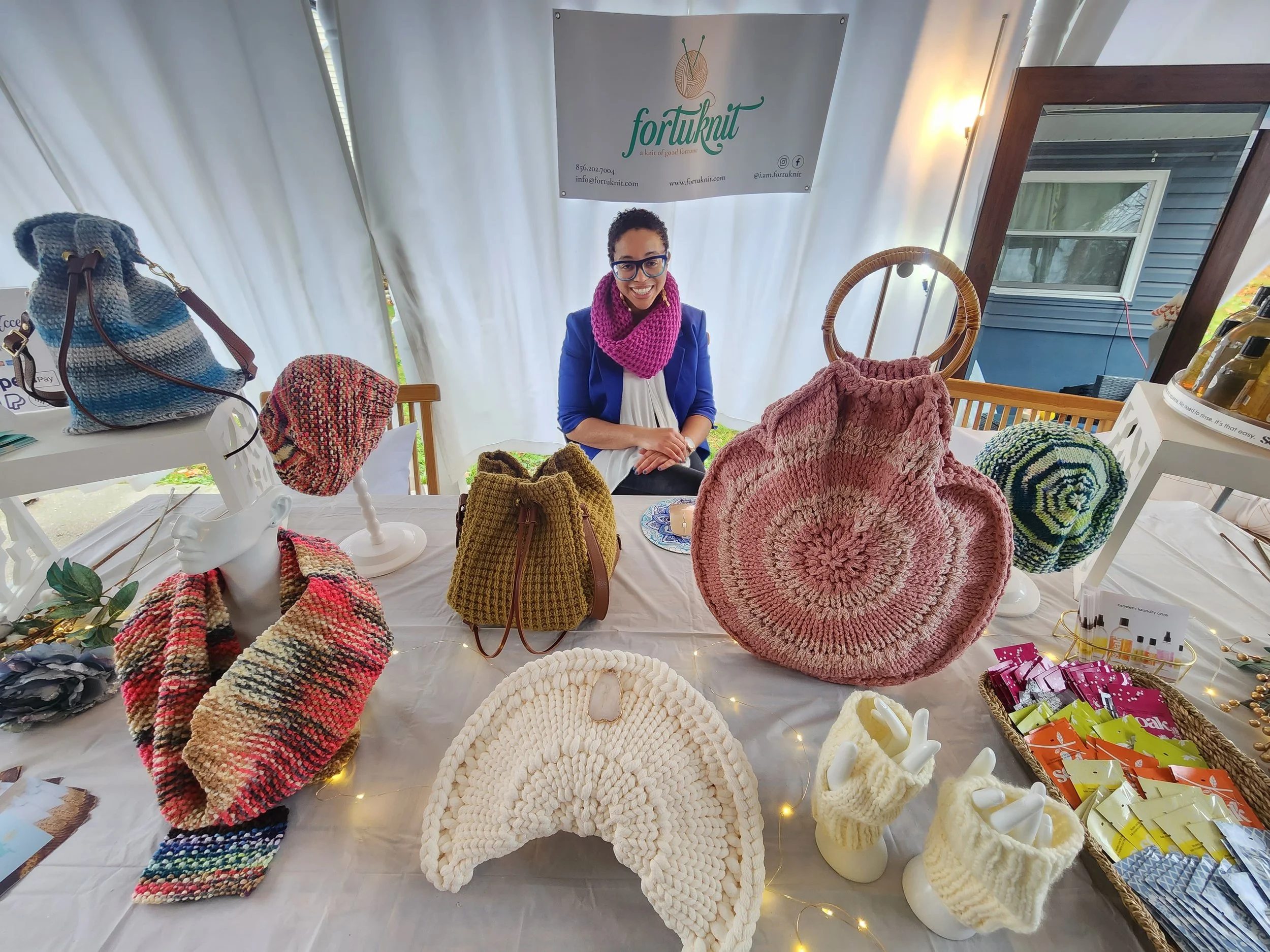 Mallorie at the S'mores &amp; Pours Trunk Show