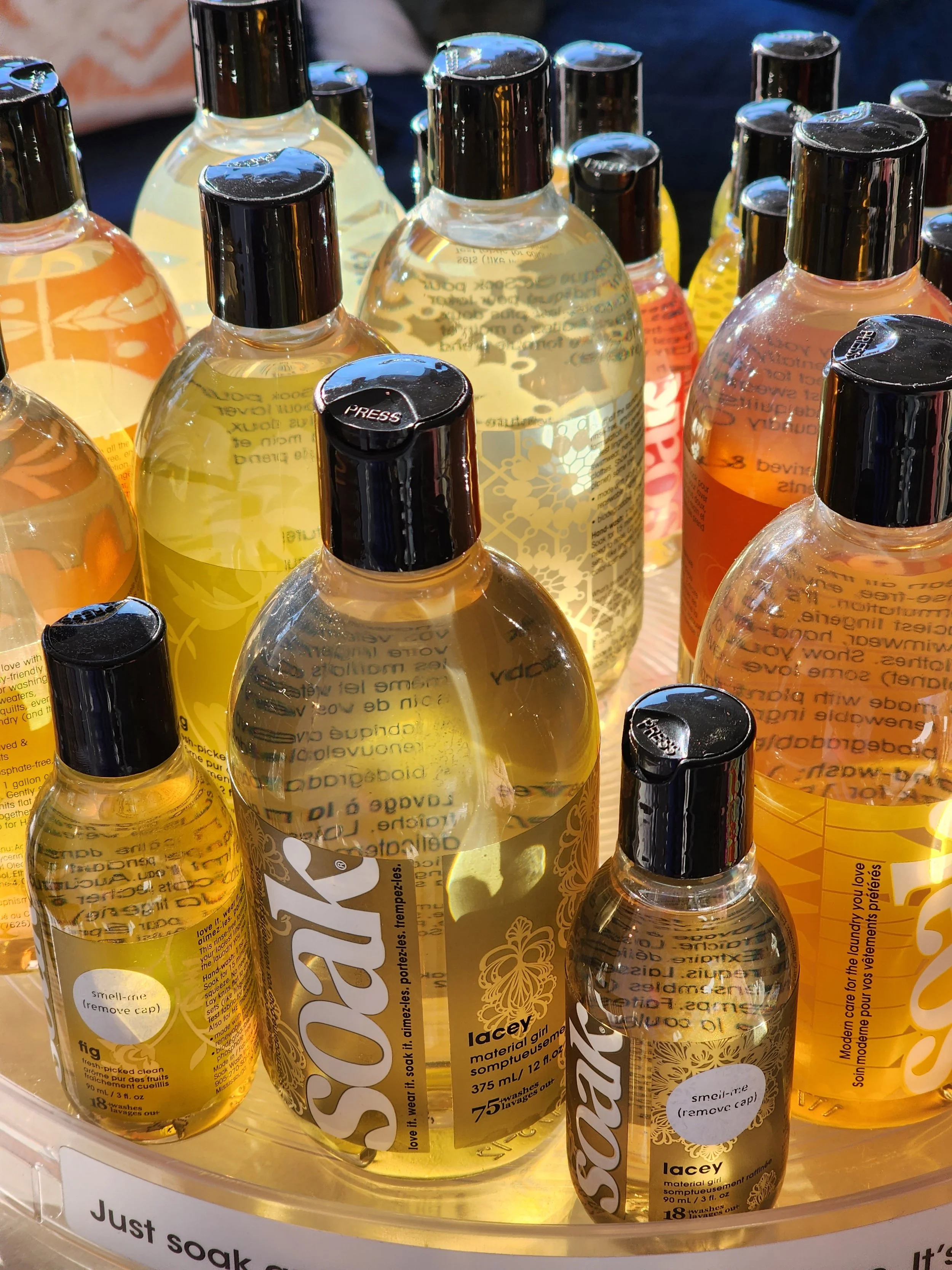 Soak wash