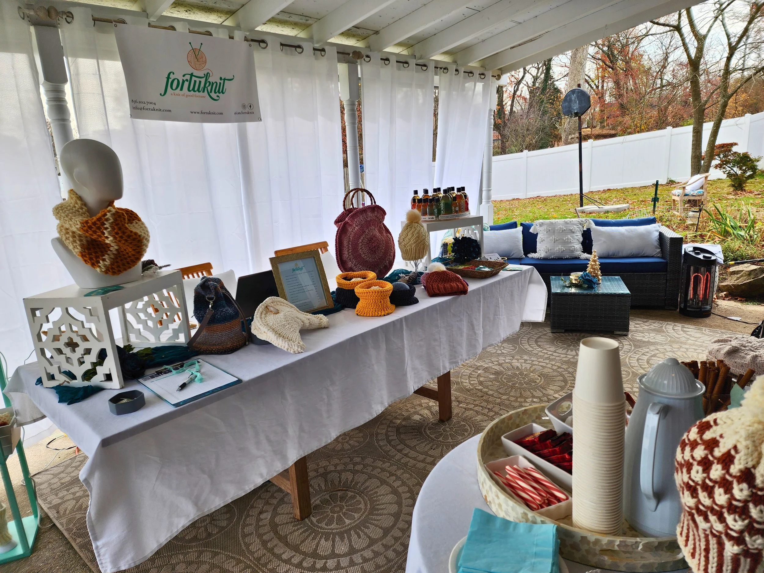 2023 fortuknit S'mores &amp; Pours Trunk Show