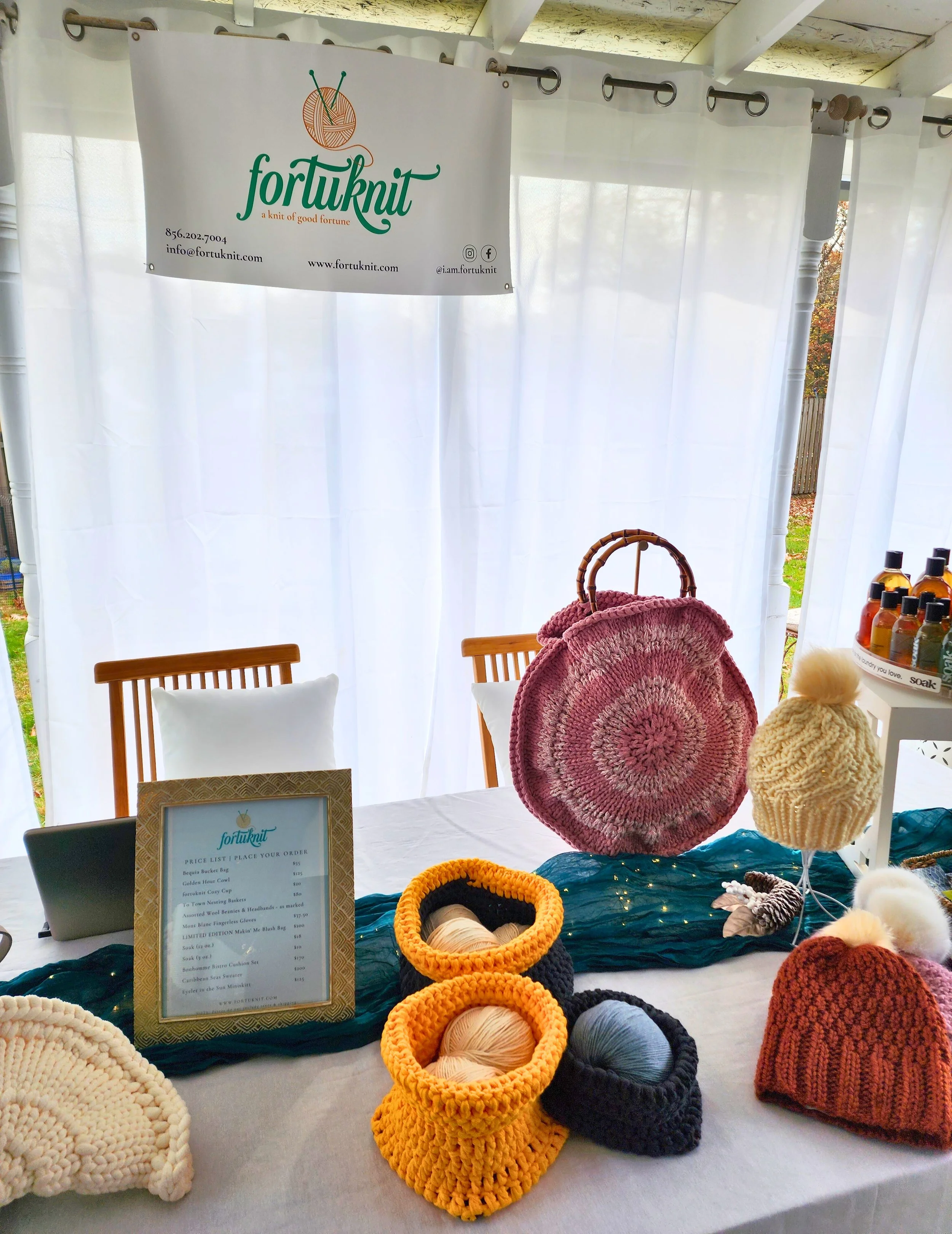 2023 fortuknit S'mores &amp; Pours Trunk Show