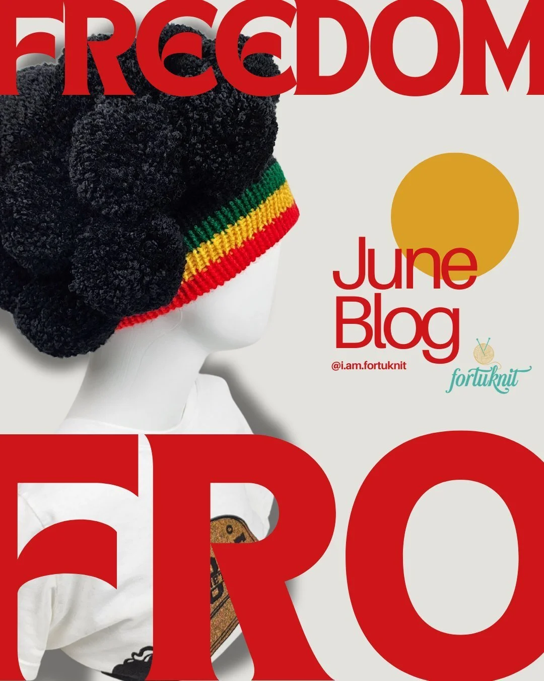 Run, don't walk! The fortuknit Juneteenth SALE is on! TODAY ONLY - get a FREE Minisoak gift set with purchase of any Juneteenth item.⁠
⁠
Let freedom flow, y'all!⁠
⁠
Shop now at fortuknit.com