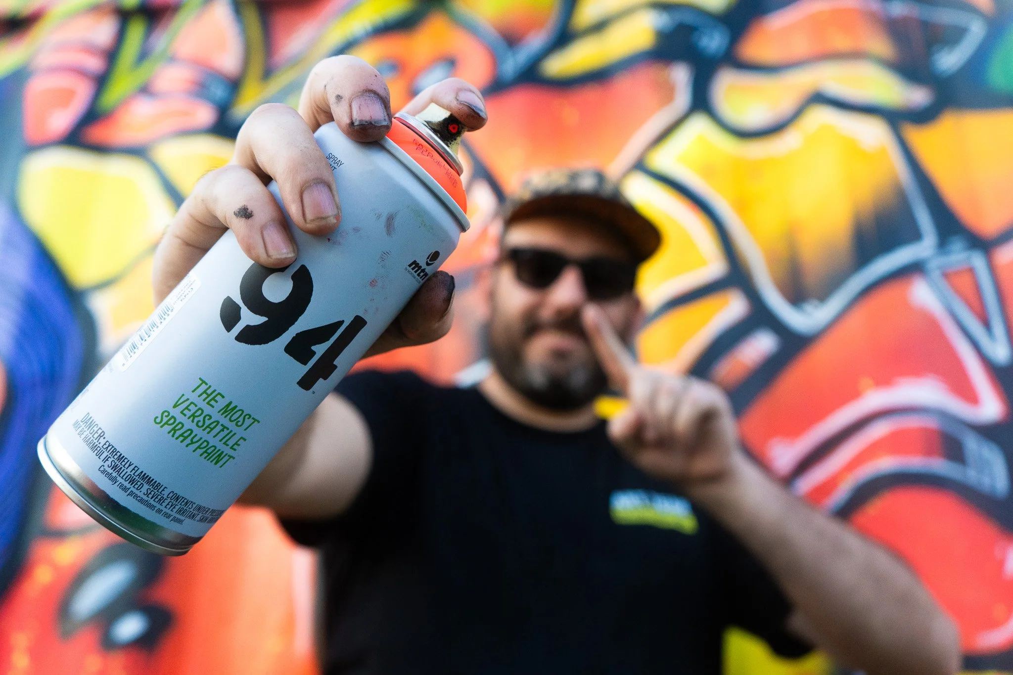 HIVE 2024 A cocktail art and culinary village in Wynwood Miami Art Week Live painting a Mural Container for Verizon Miami Art Week Art Basel Mural with Roc Sol Dee Perez and Miss Lushy with Project Roadmap Murals at The Wynwood Marketplace with DJ Fr