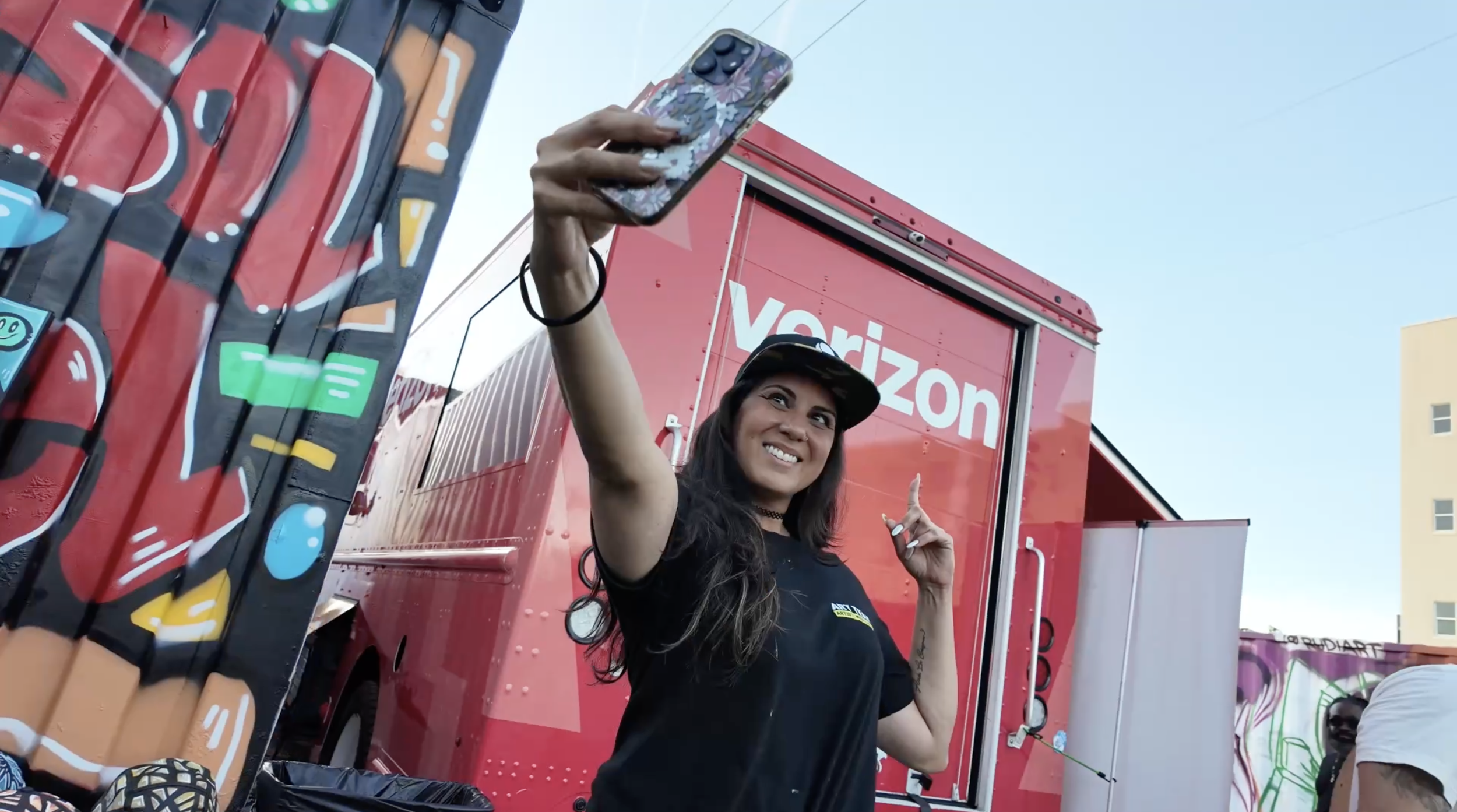 Hive Wynwood 2025 with Verizon, Roc Sol, Dee Perez, Miss Lushy and Project Roadmap Murals