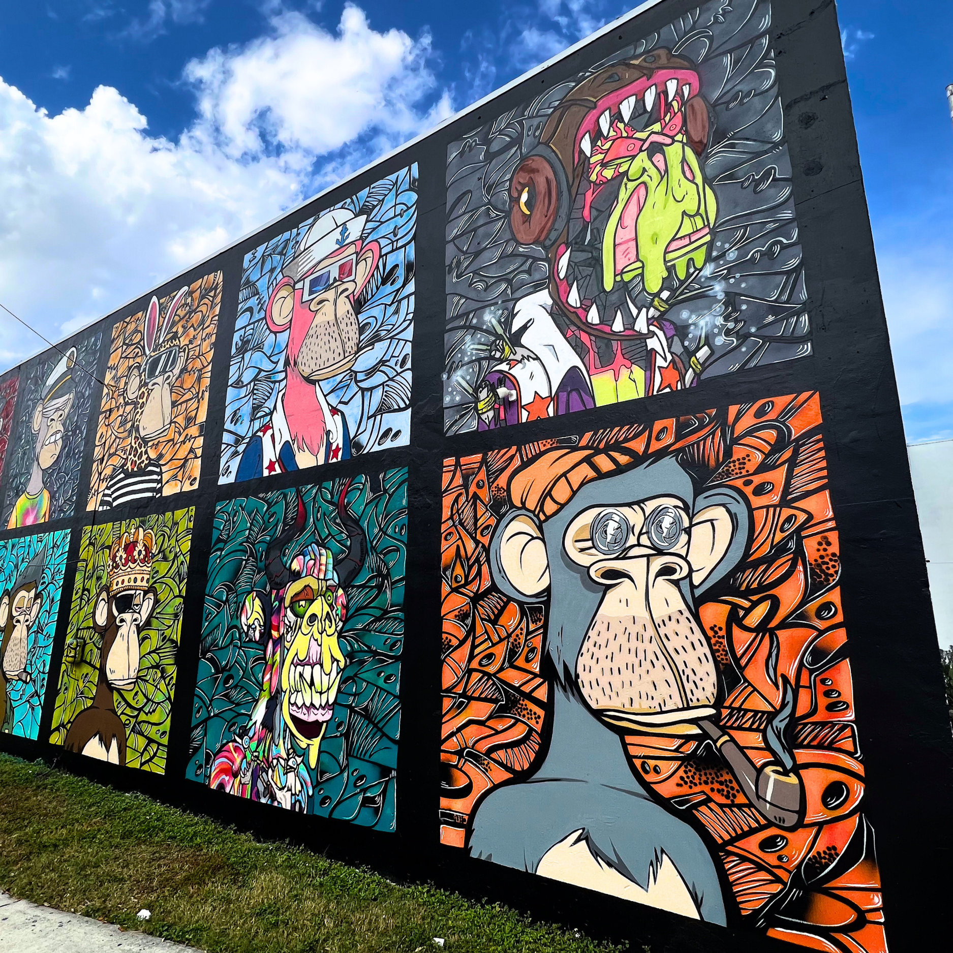 APE WALL OF FAME MURAL