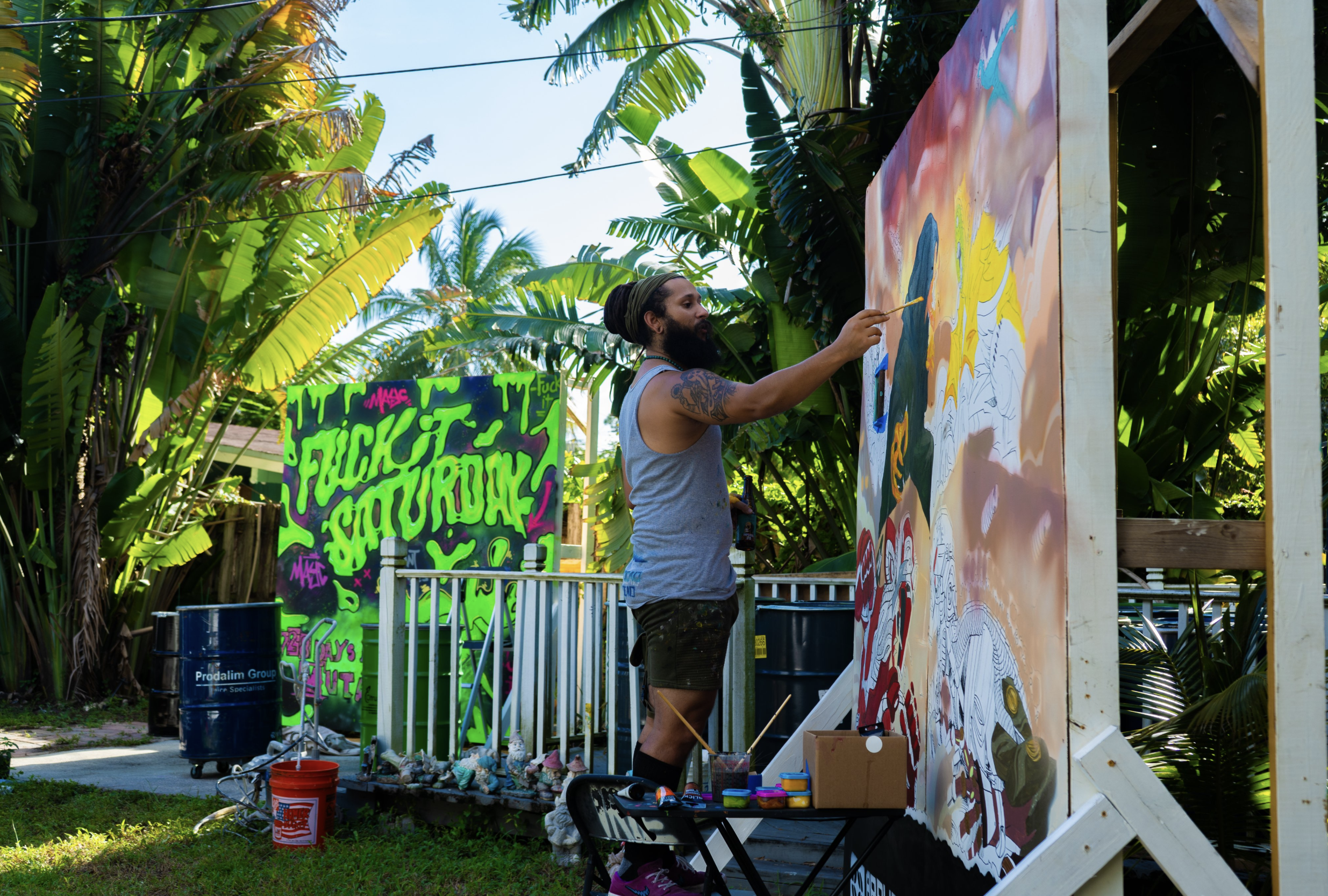 Fuck It Saturday Roc Sol Project Roadmap Murals Bored Ape Yacht Club MAYC 2 Year Anniversary ASAP Ferg