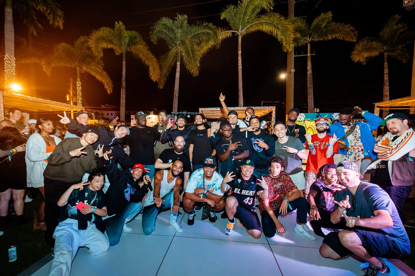 Otherblock Miami 2022 at Fun Dimension Mural in Wynwood by Roc Sol Swickie Dee Perez 