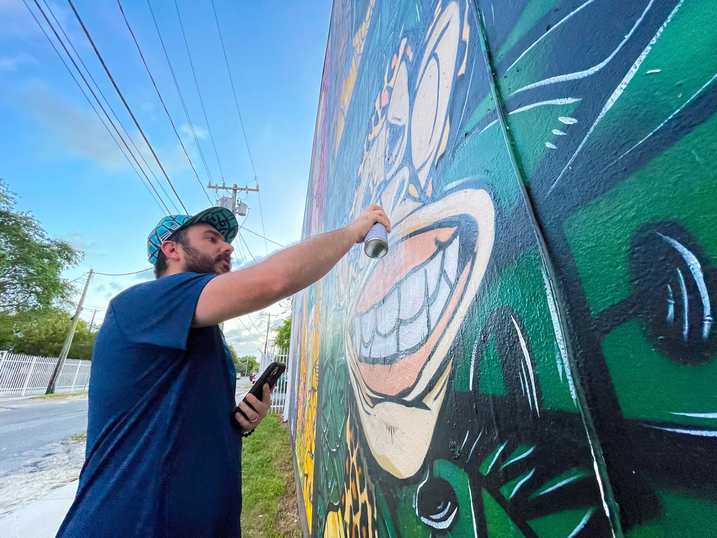 Bored Ape Wall of Fame Mural in Miami by Roc Sol Wynwood Allapattah - BAYC Mural in Miami