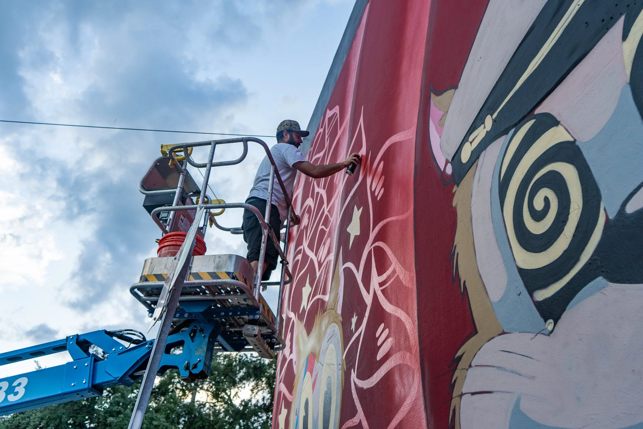 Degen Toonz Wynwood Midtown Miami Mural by Roc Sol and Project Roadmap Murals Wynwood Walls - @rocsolmiami rocsol rocsolmiami - Toonz Anthem produced by Miami Beat Wave
