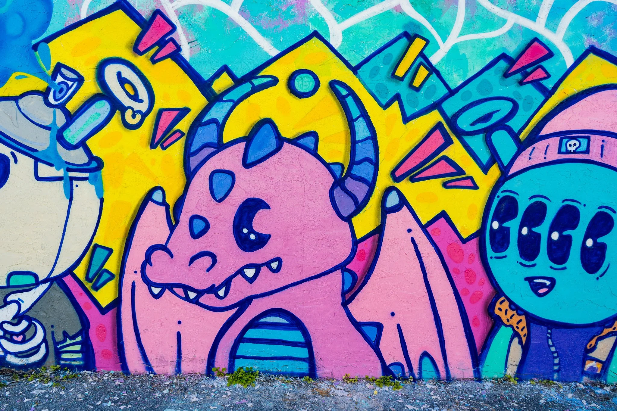 Quirkies NFT Mural in Wynwood Miami