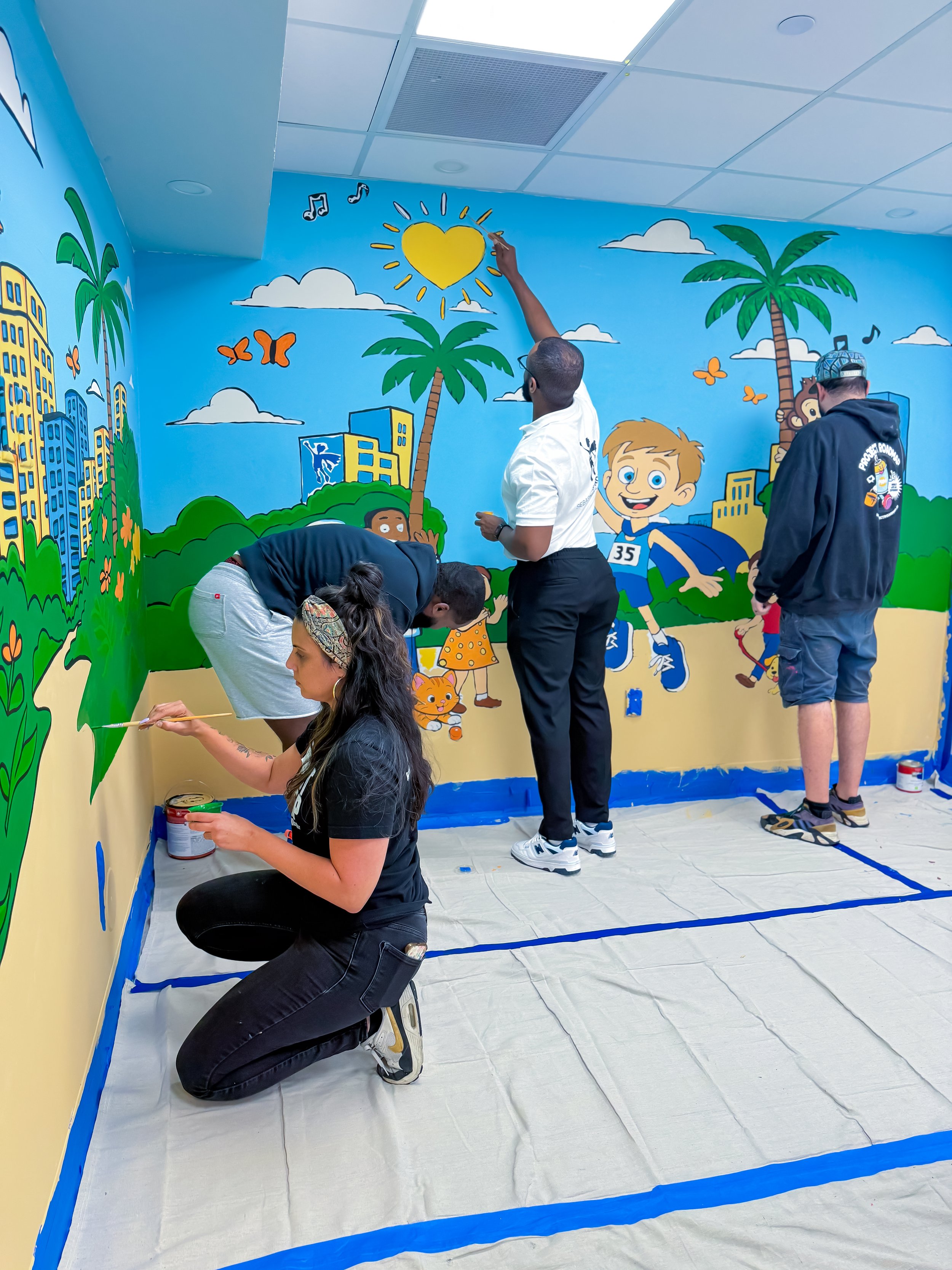 Paint by Numbers by Project Roadmap with Roc Sol Miss Lushy and Dee Perez for Sebastian Strong Foundation and Leadership Miami Mural320.jpg
