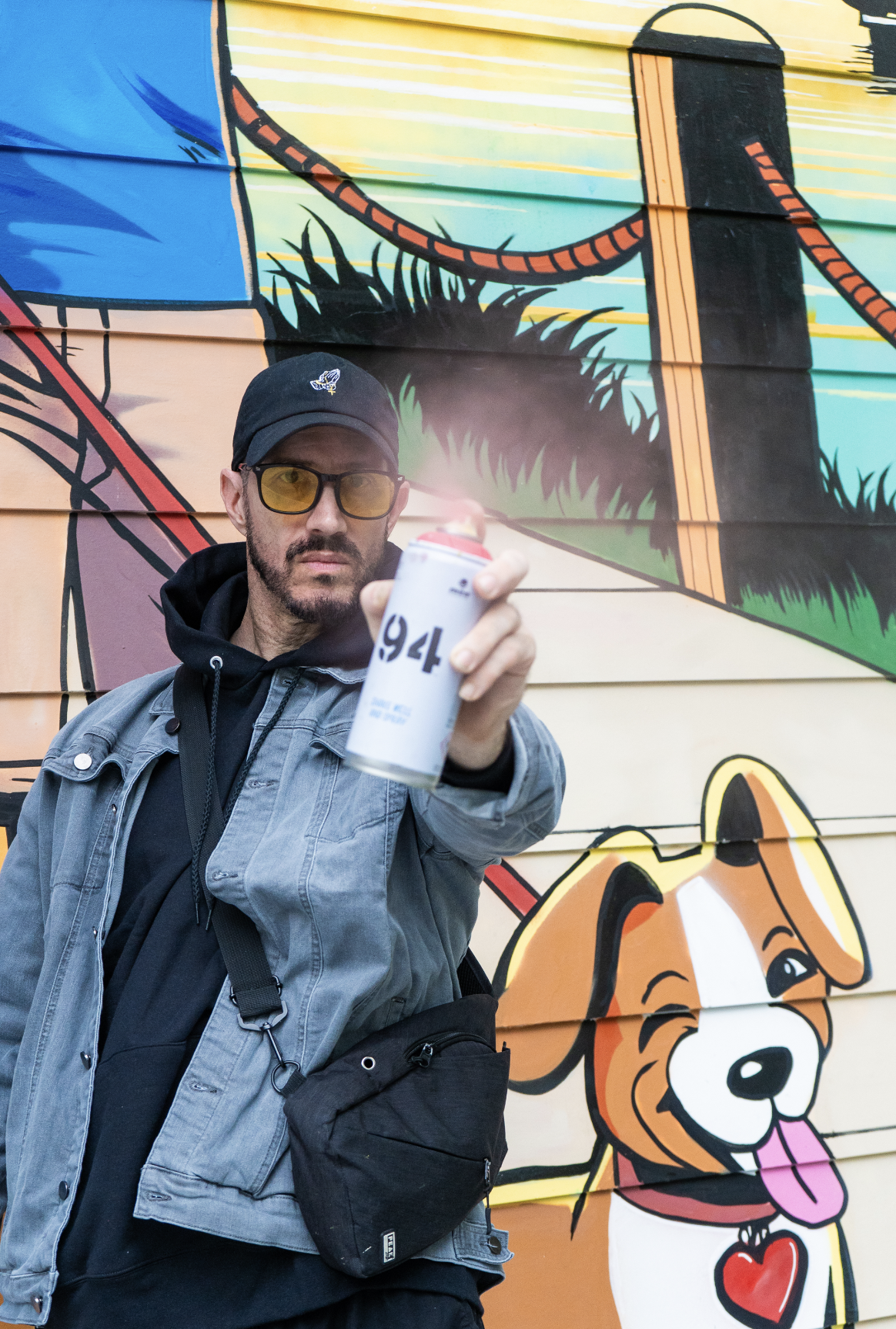 Verizon Coconut Grove Miami Mural by Roc Sol, Dennis Perez and Project Roadmap Murals - Miami Mural Team, Coconut Grove Murals