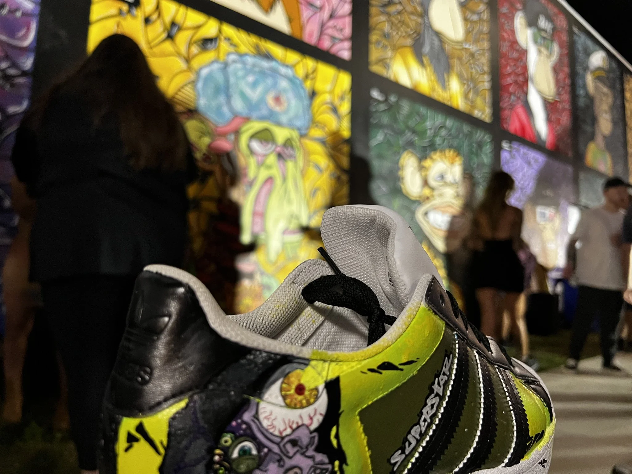 Bored Ape Wall of Fame Mural in Miami by Roc Sol Wynwood Allapattah - BAYC Mural in Miami