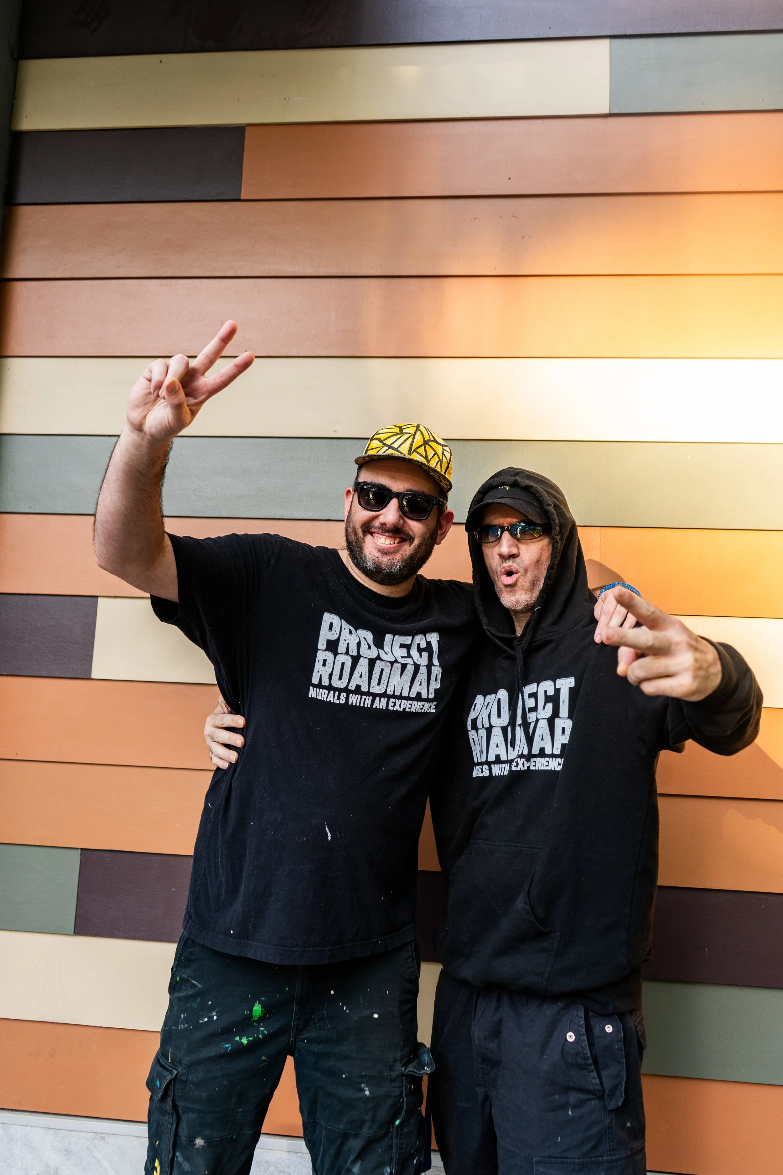 Verizon Coconut Grove Miami Mural by Roc Sol, Dennis Perez and Project Roadmap Murals - Miami Mural Team, Coconut Grove Murals