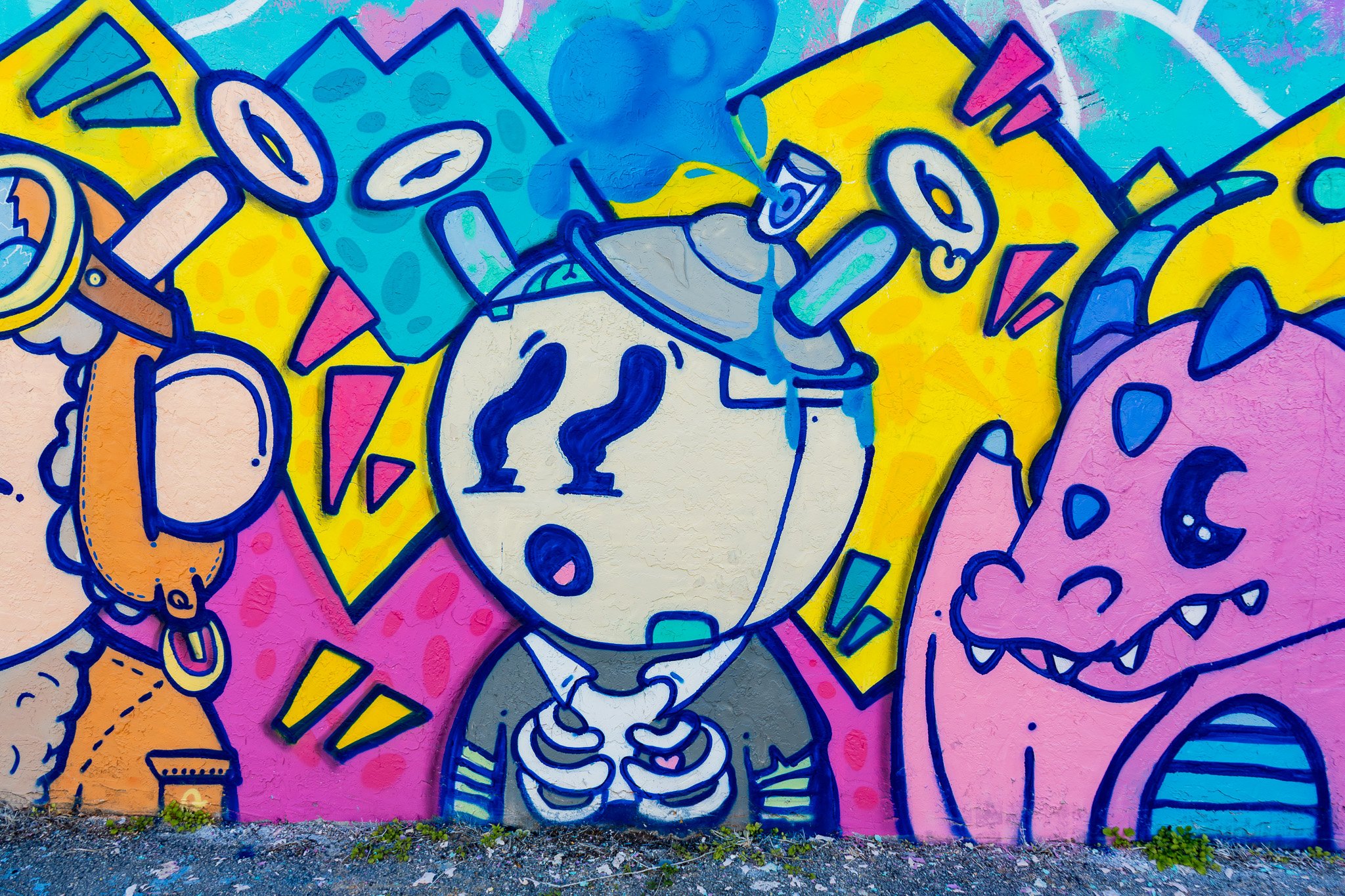 Quirkies NFT Mural in Wynwood Miami