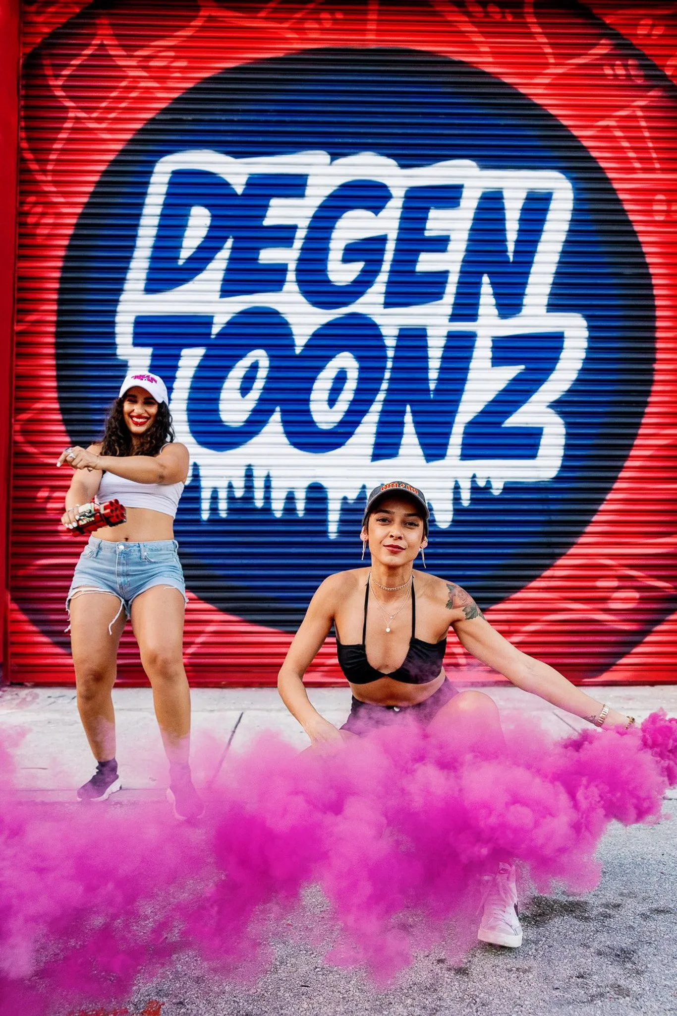 Degen Toonz Wynwood Midtown Miami Mural by Roc Sol and Project Roadmap Murals Wynwood Walls - @rocsolmiami rocsol rocsolmiami - Toonz Anthem produced by Miami Beat Wave