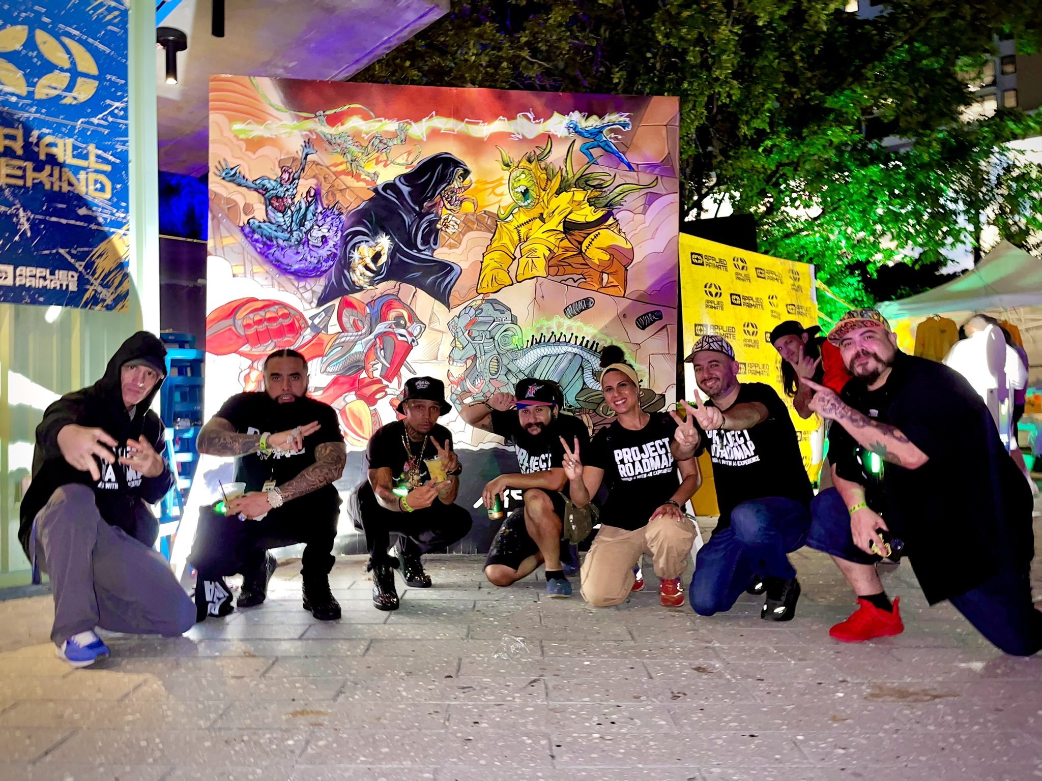 Fuck It Saturday Roc Sol Project Roadmap Murals Bored Ape Yacht Club MAYC 2 Year Anniversary ASAP Ferg